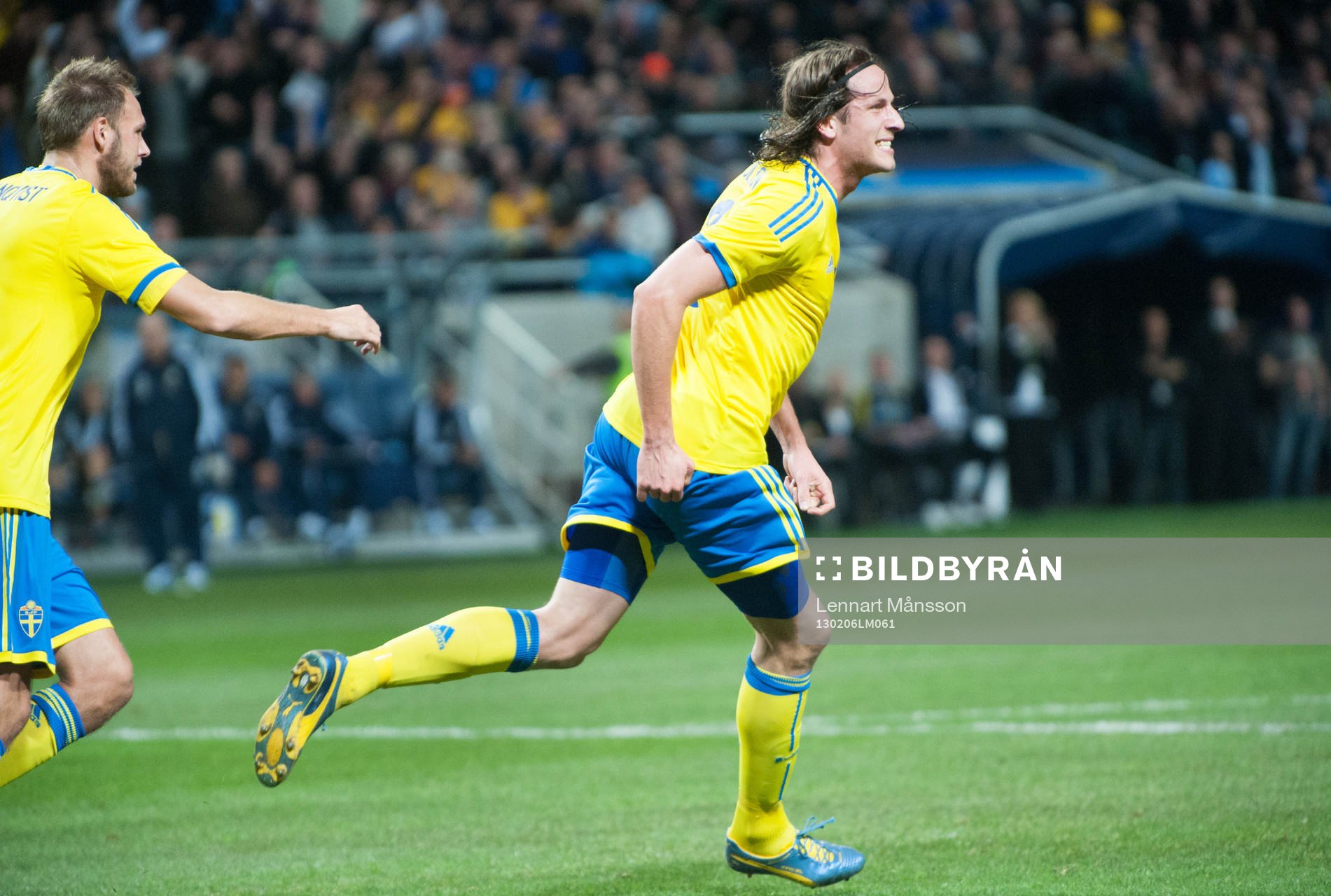 1-1, Jonas Olsson, Sverige