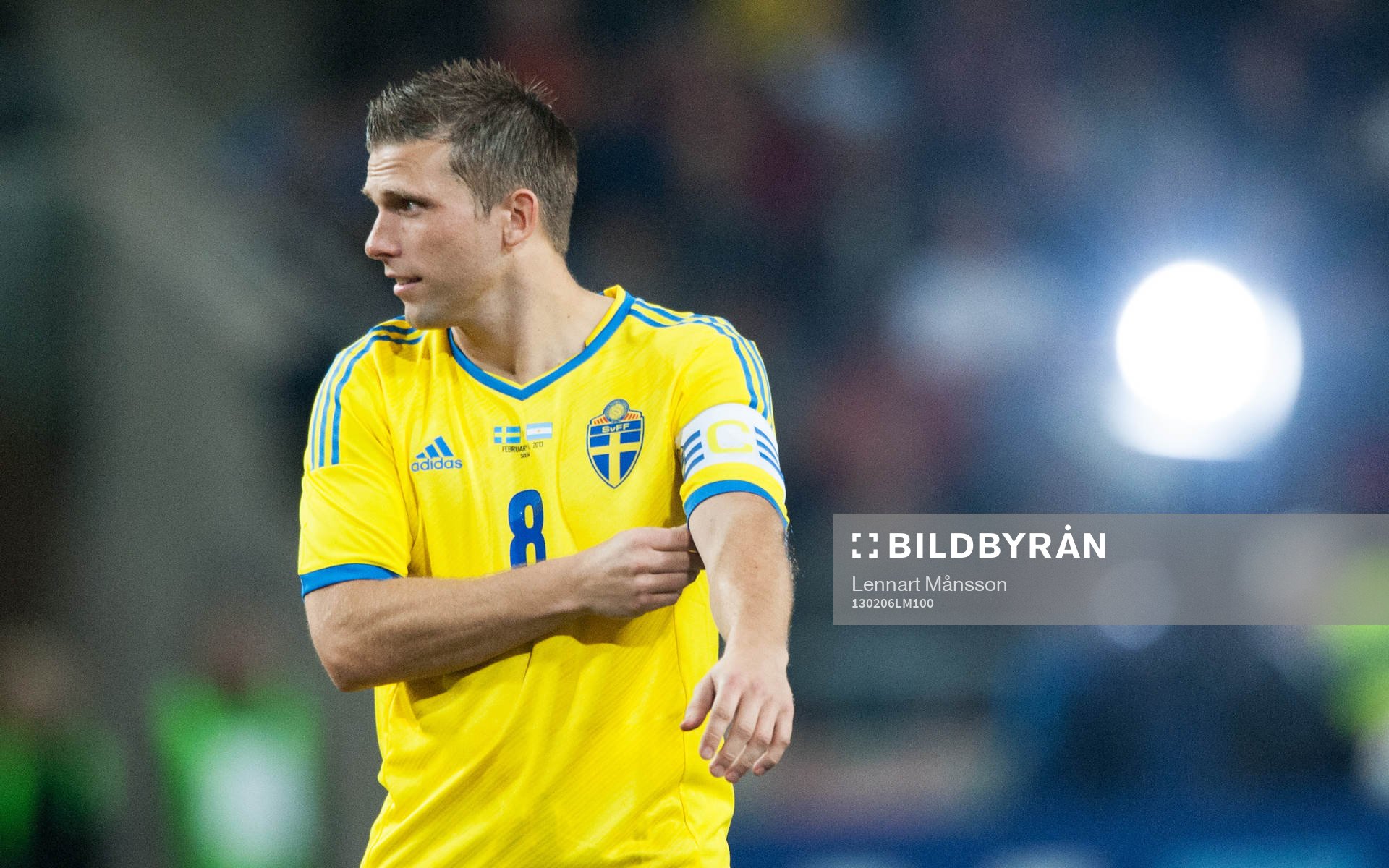 Anders Svensson, Sverige, i rampljuset, armbindel,