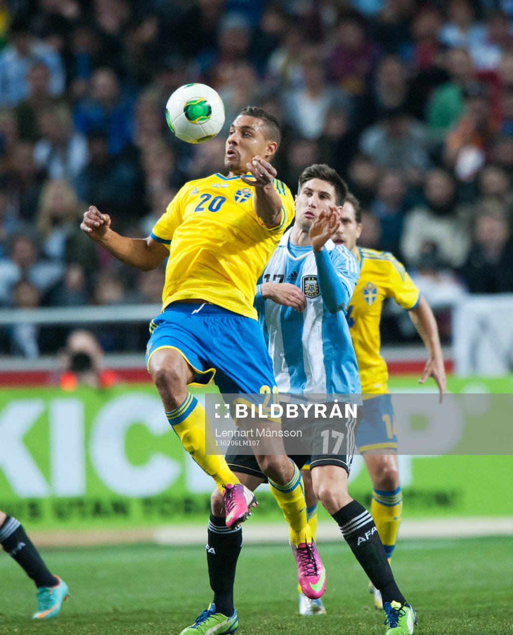 Mathias Ranegie, Sverige, nedtagning på bröstet