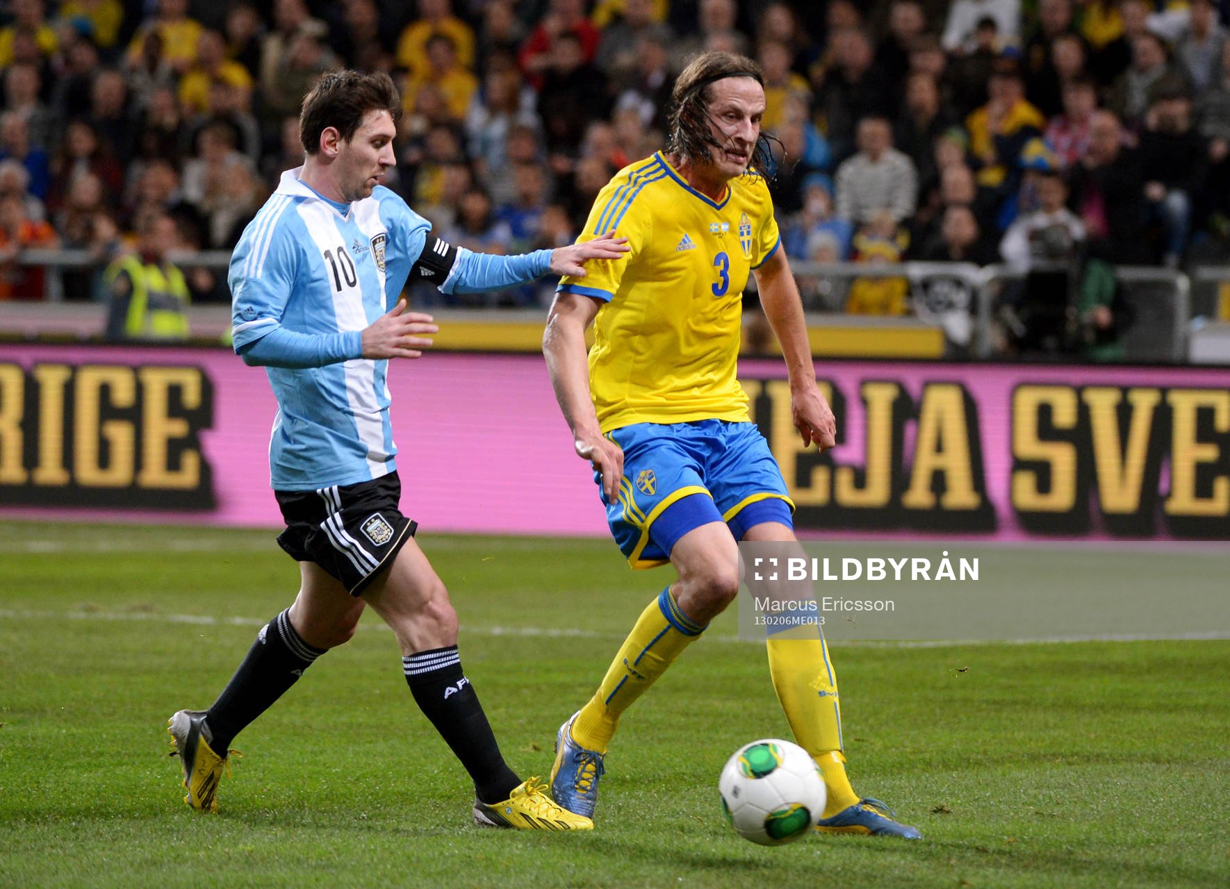 Lionel Messi, Argentina, Jonas Olsson, Sverige