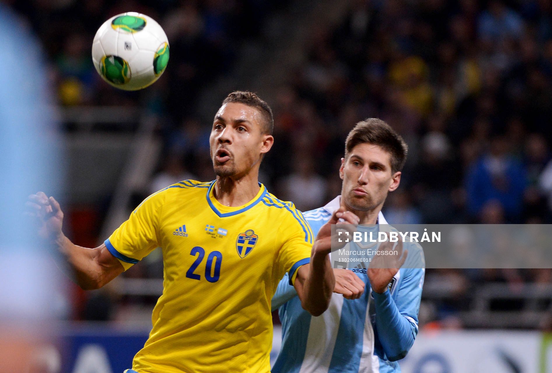 Federico Fernandez, Argentina, Mathias Ranégie, Sverige.©