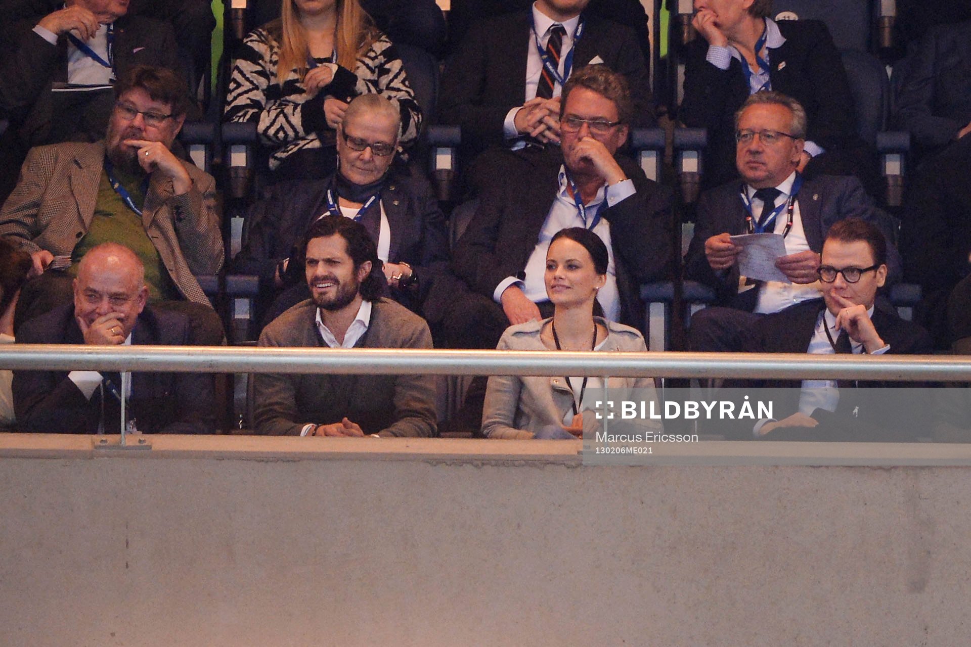 Prins Carl Philip med flickvän Sofia Hellqvist och prins
