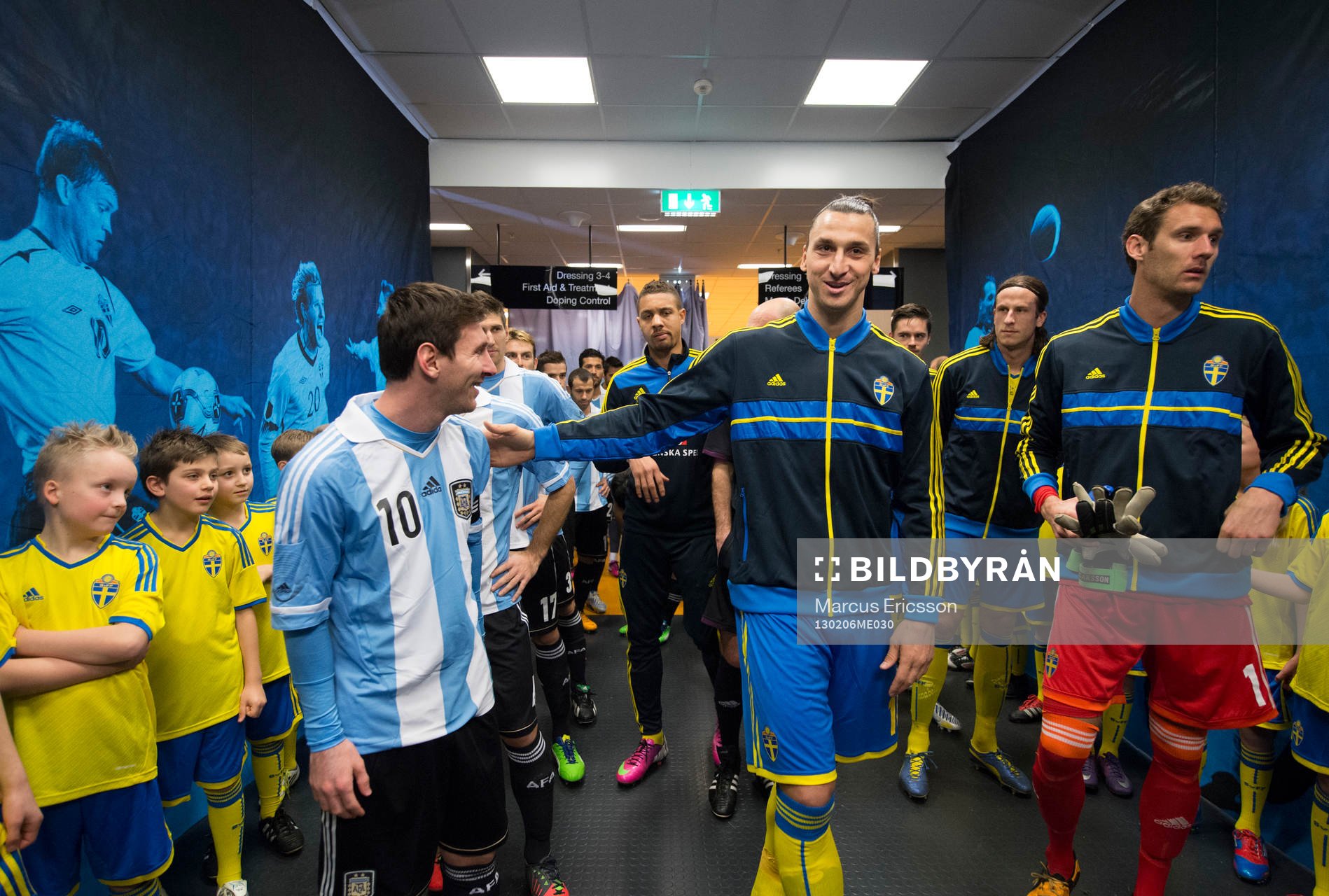 Lionel Messi, Argentina och Zlatan Ibrahimovic, Sverige