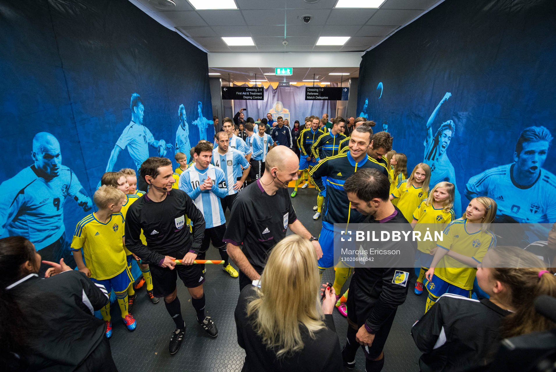 Lionel Messi, Argentina och Zlatan Ibrahimovic, Sverige i