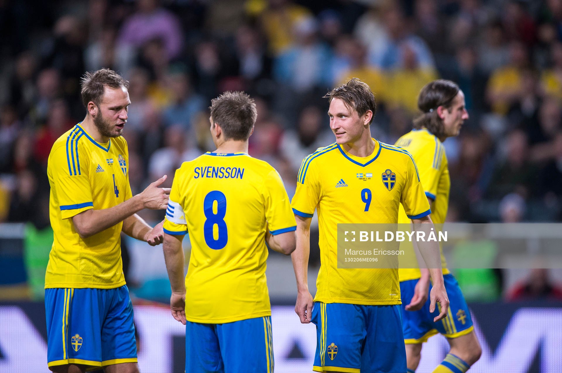 Andreas Granqvist, Anders Svensson och Kim Källström