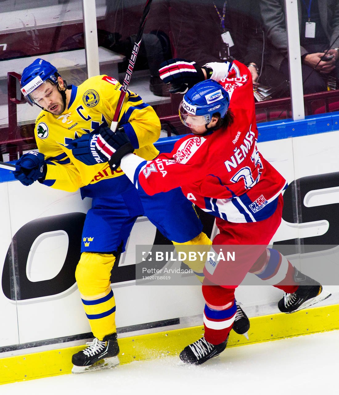 Ondrej Nemec, Tjeckien, tacklar, Niklas Persson, Sverige