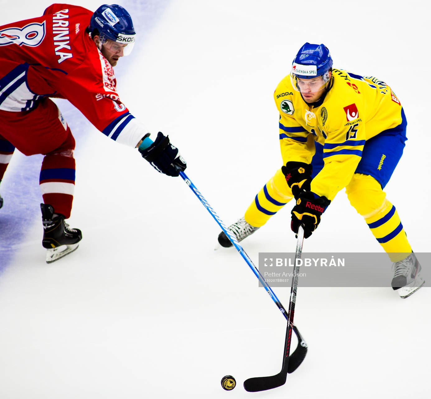 Oscar Lindberg, Sverige, Michal Barinka, Tjeckien