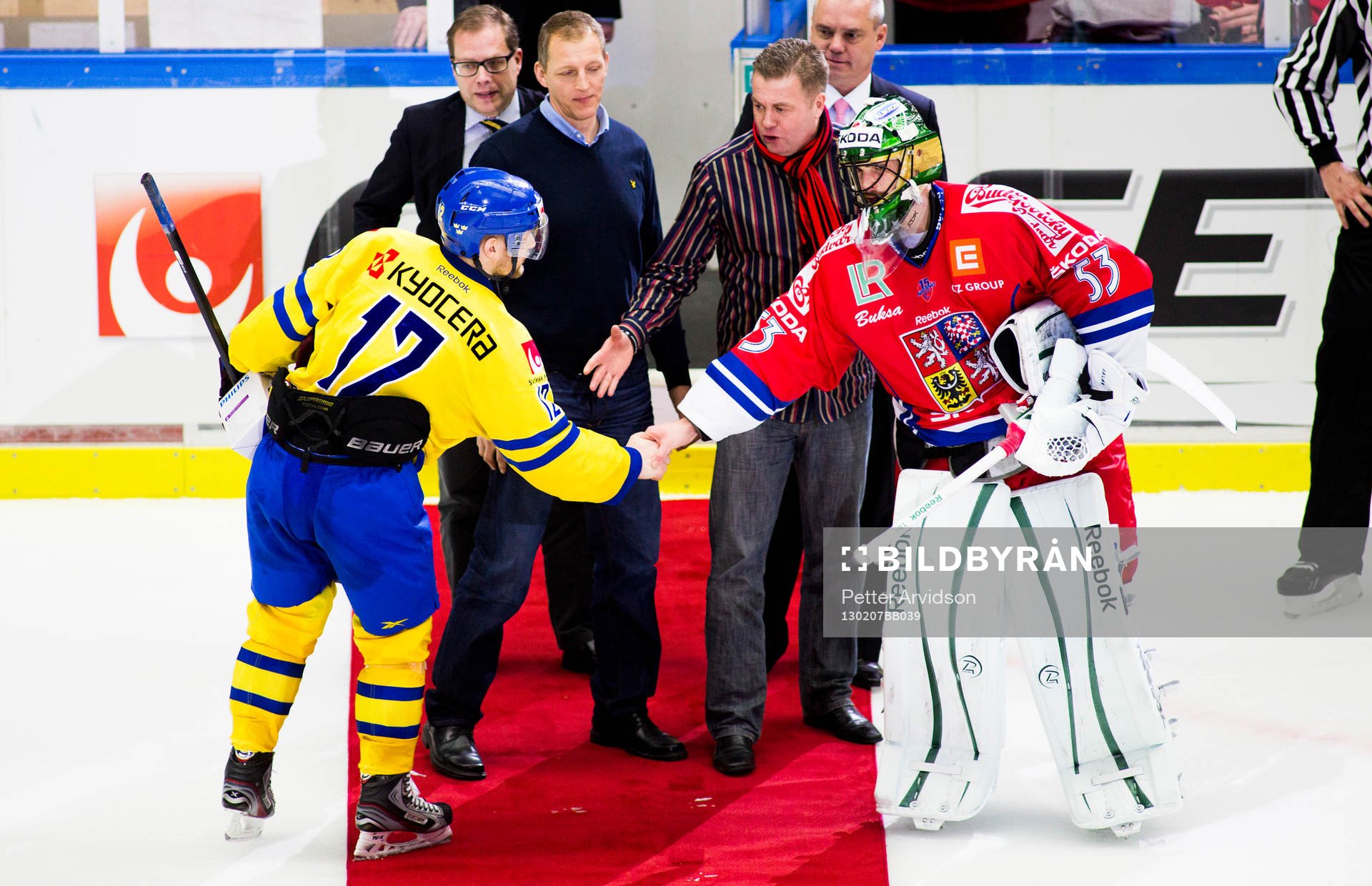 Fredrik Pettersson, Sverige, Alexander Salak, målvakt,
