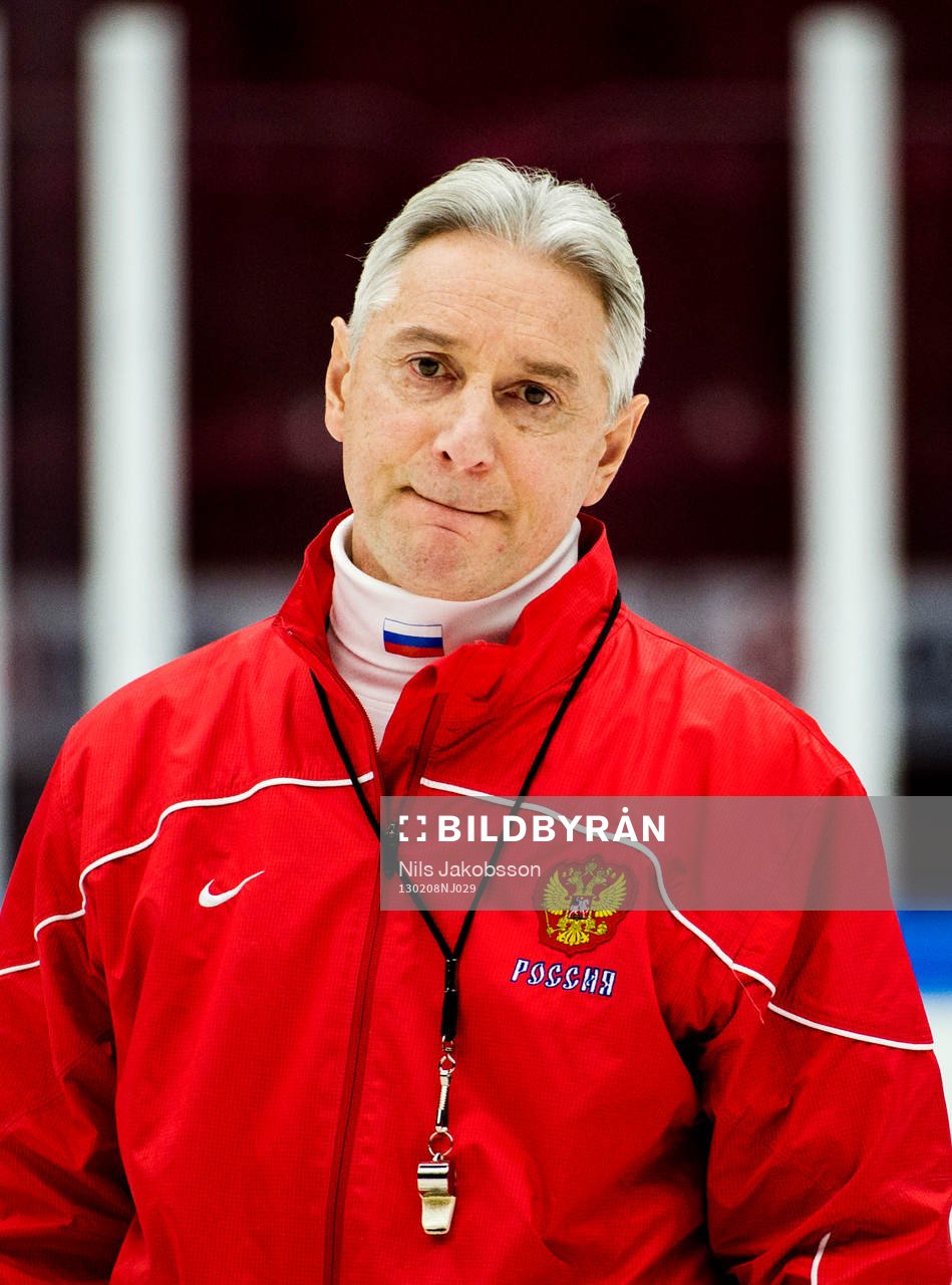 Ishockey, Zinetula Biljaletdinov, förbundskapten Ryssland