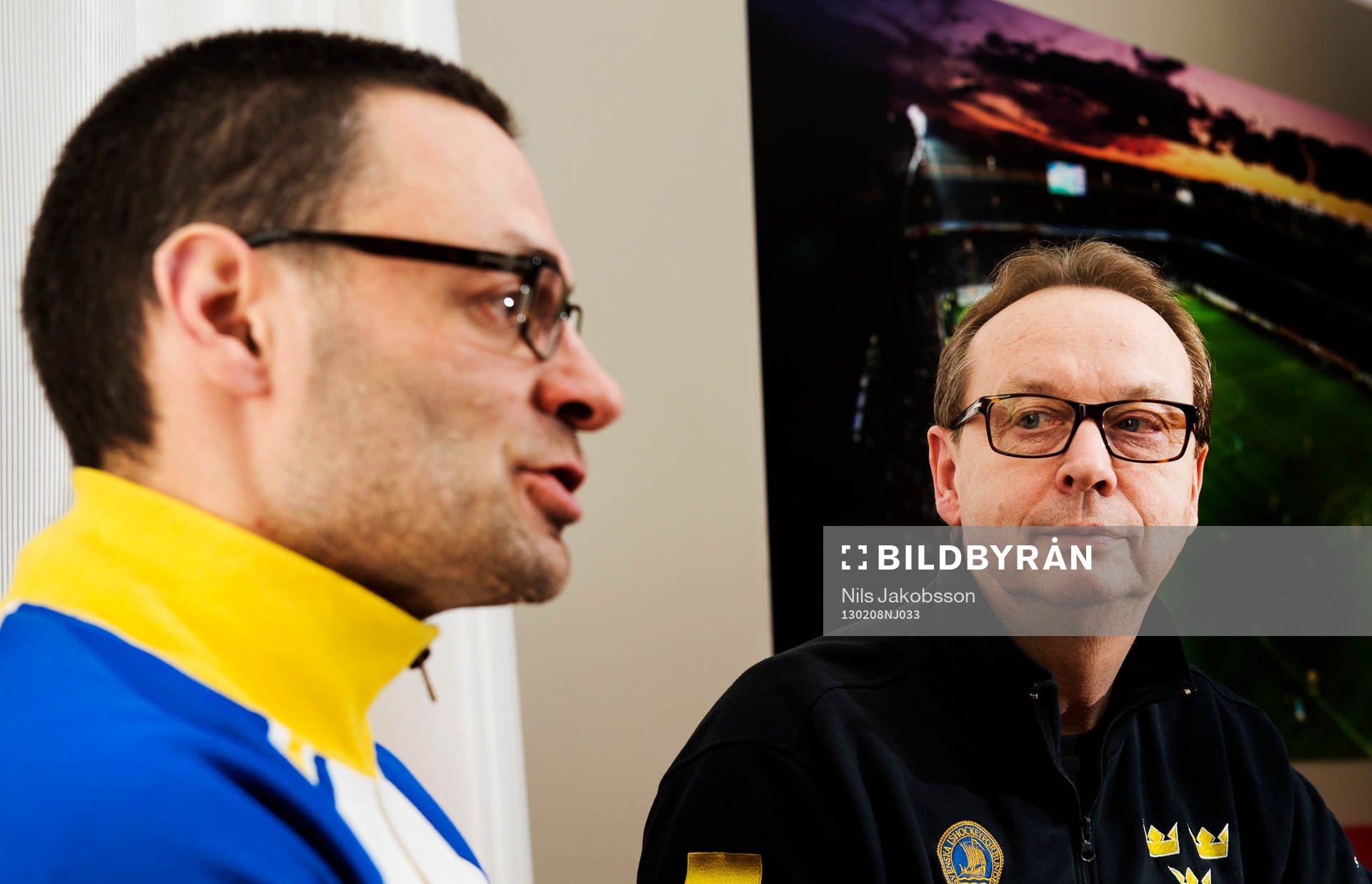 Ishockey, Peter Popovic, assisterande och Pär Mårts,