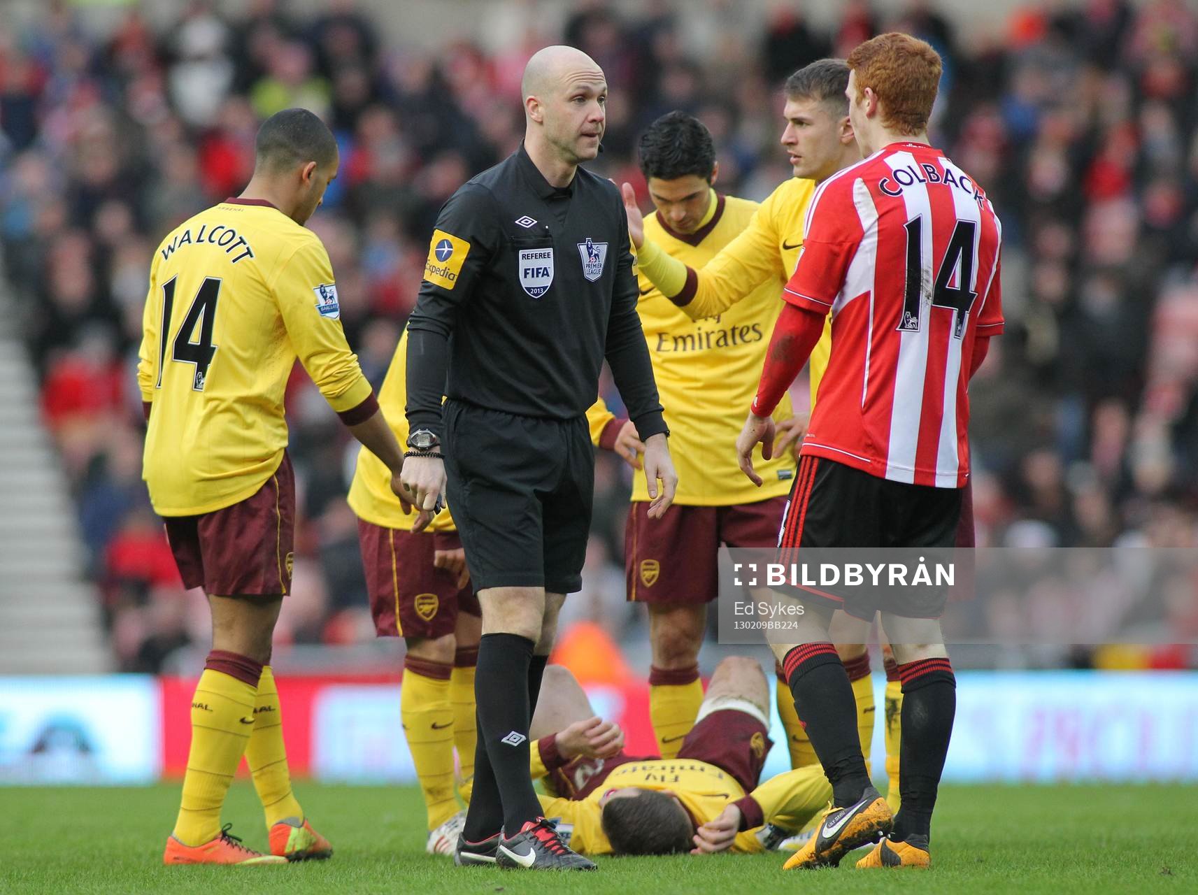 Football - Sunderland v Arsenal - Barclays Premier League -