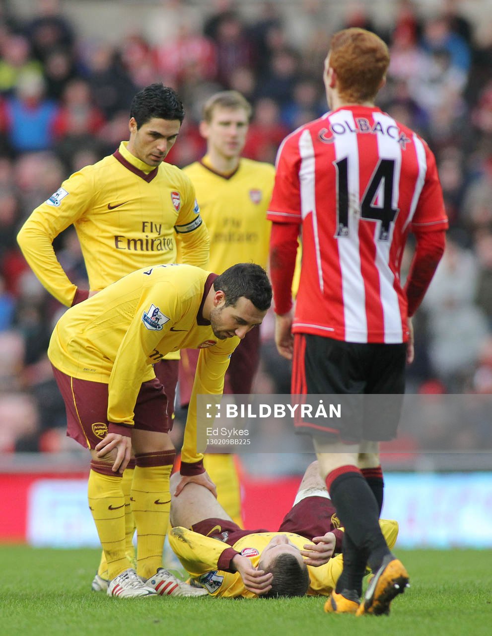 Football - Sunderland v Arsenal - Barclays Premier League -