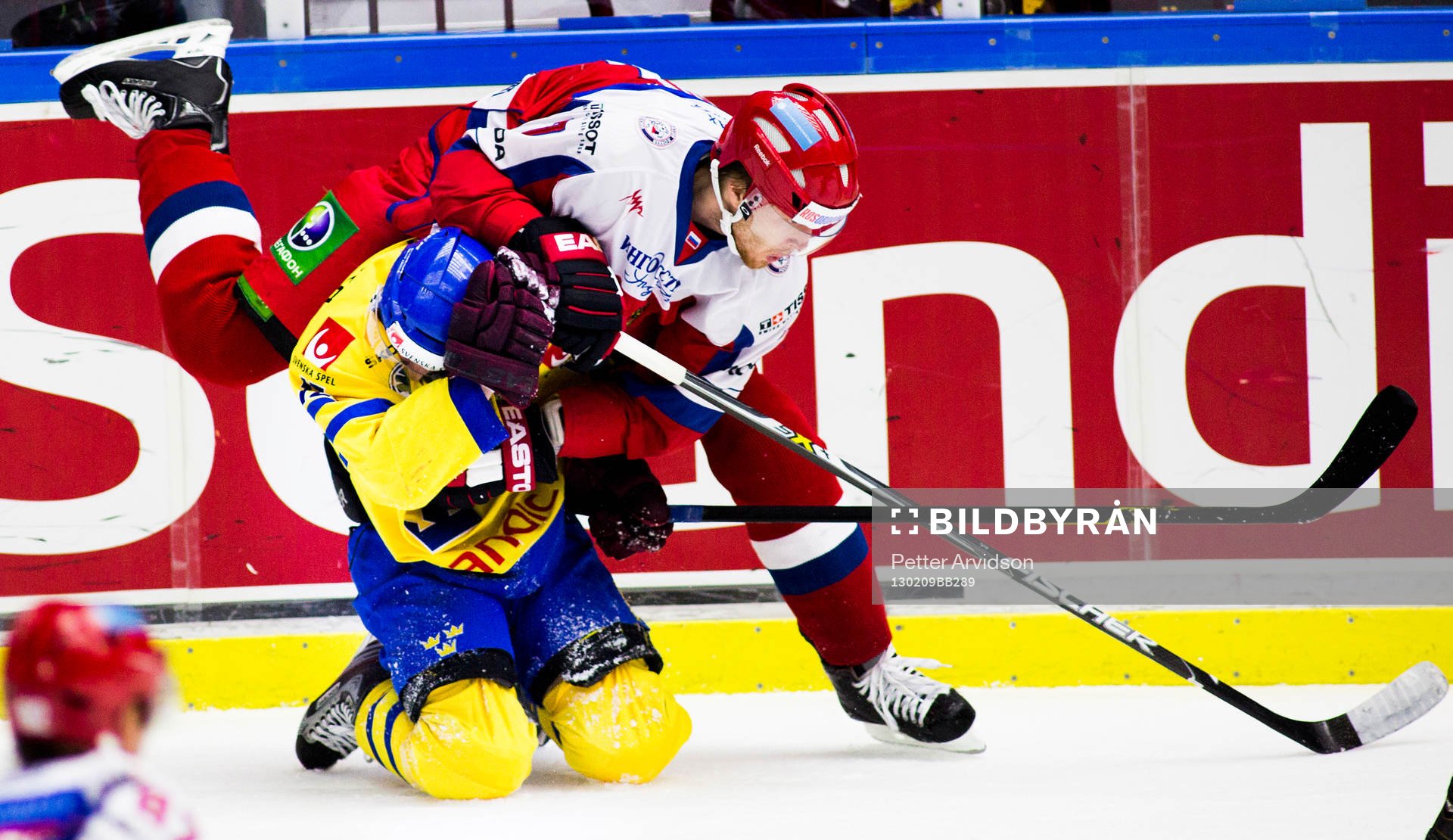 Anton Belov, Ryssland, ovanpå, Fredrik Pettersson, Sverige