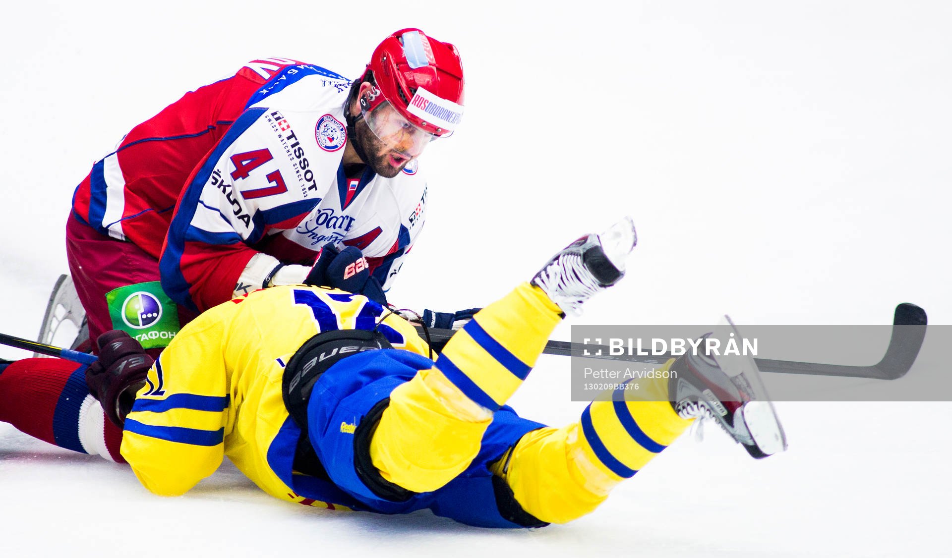 Alexander Radulov, Ryssland, trycker ner, Fredrik