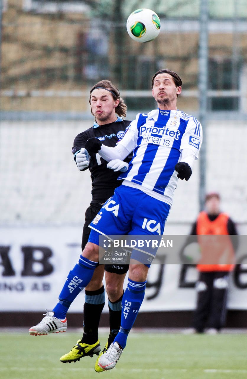Philip Haglund, IFK Göteborg, i nickduell