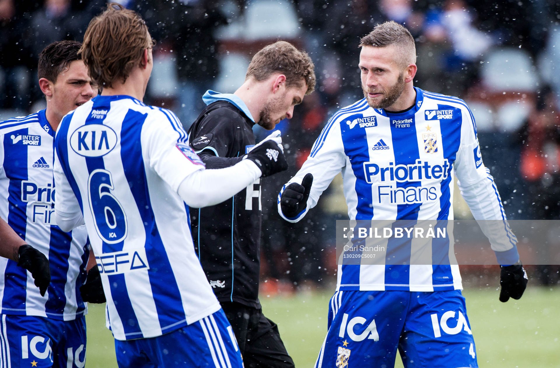 Kjetil Waehler, IFK Göteborg, jublar