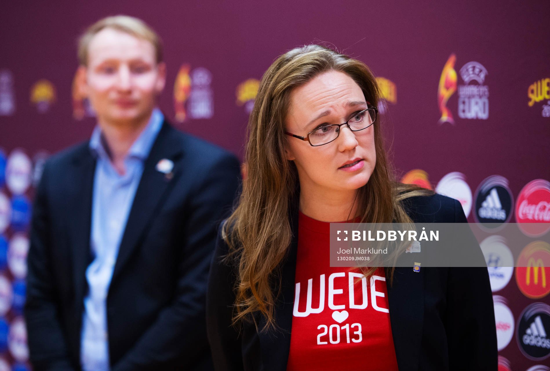 Jenny Johannesson, lokal projektledare för UEFA dam-EM