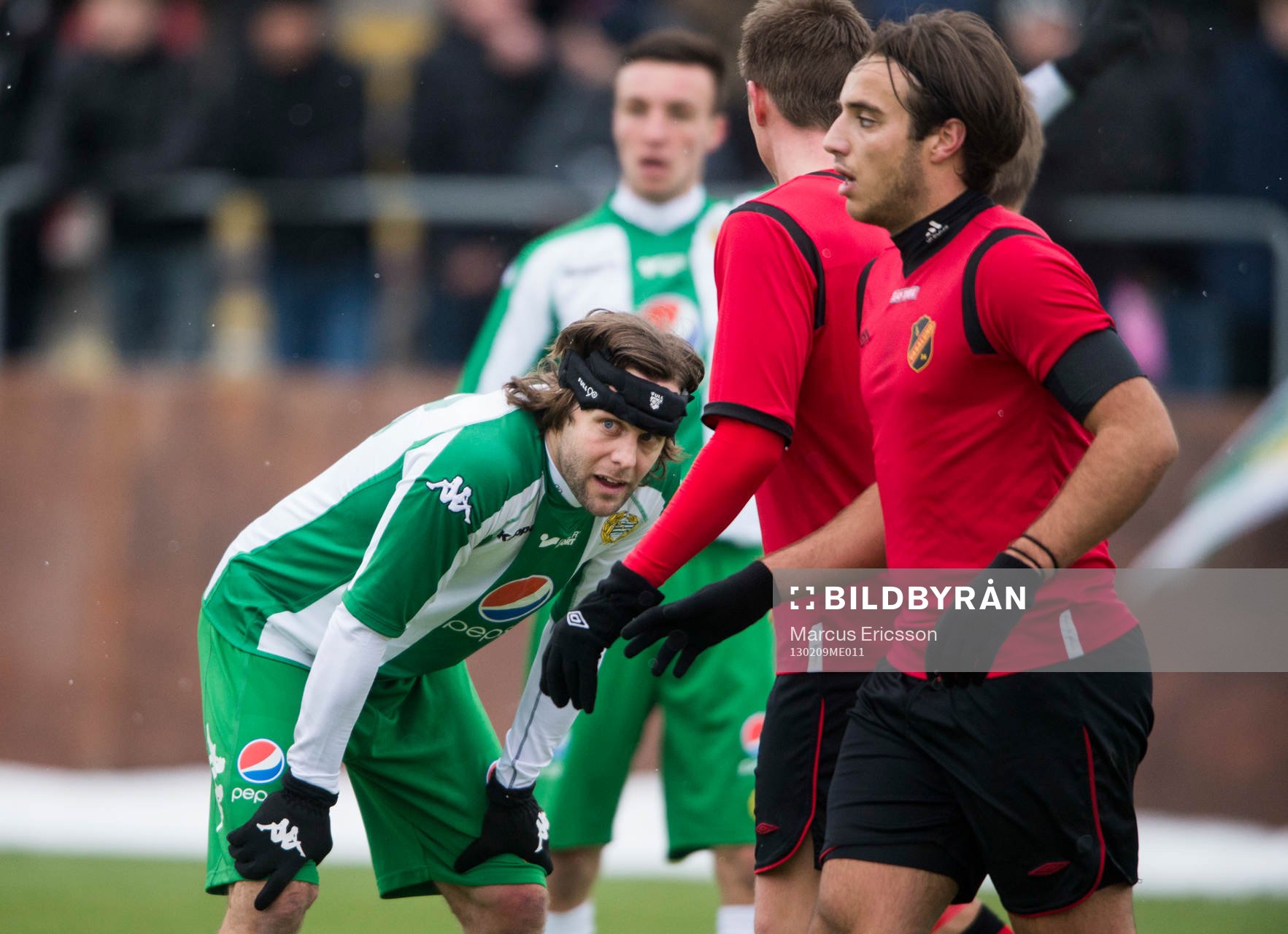Fotboll, träningsmatch, Vasalund - Hammarby