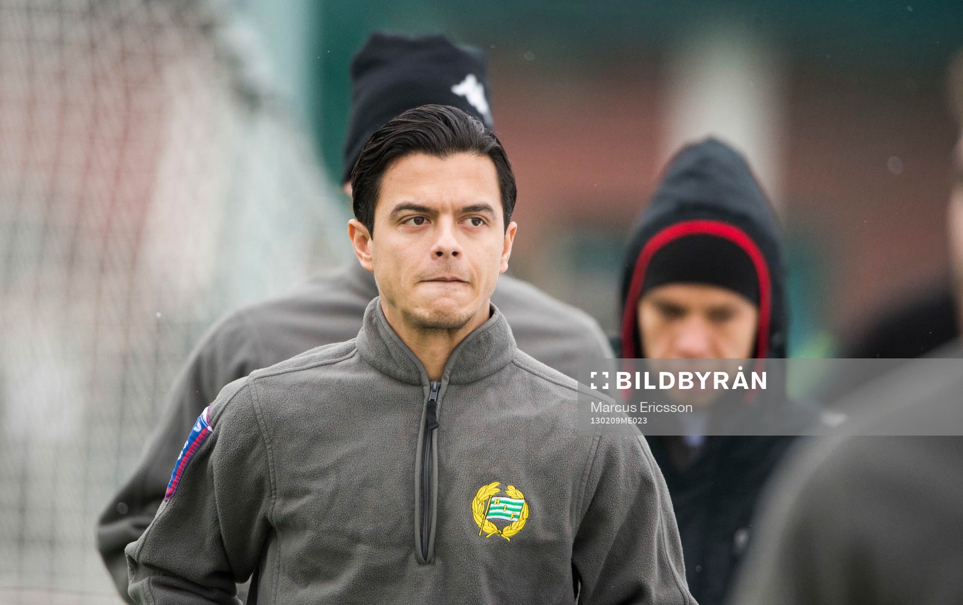 Fotboll, träningsmatch, Vasalund - Hammarby: Michael Timisela, Hammarby