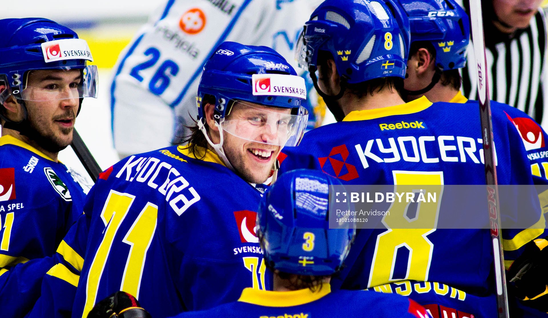 Jonas Andersson, Sverige, glad efter, Sveriges andra mål