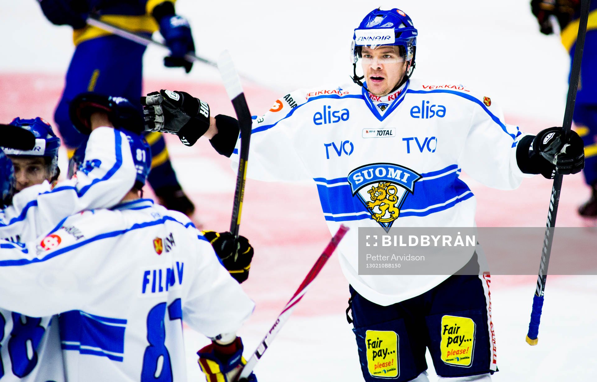 Juha-Pekka Haataja, Finland, jubel