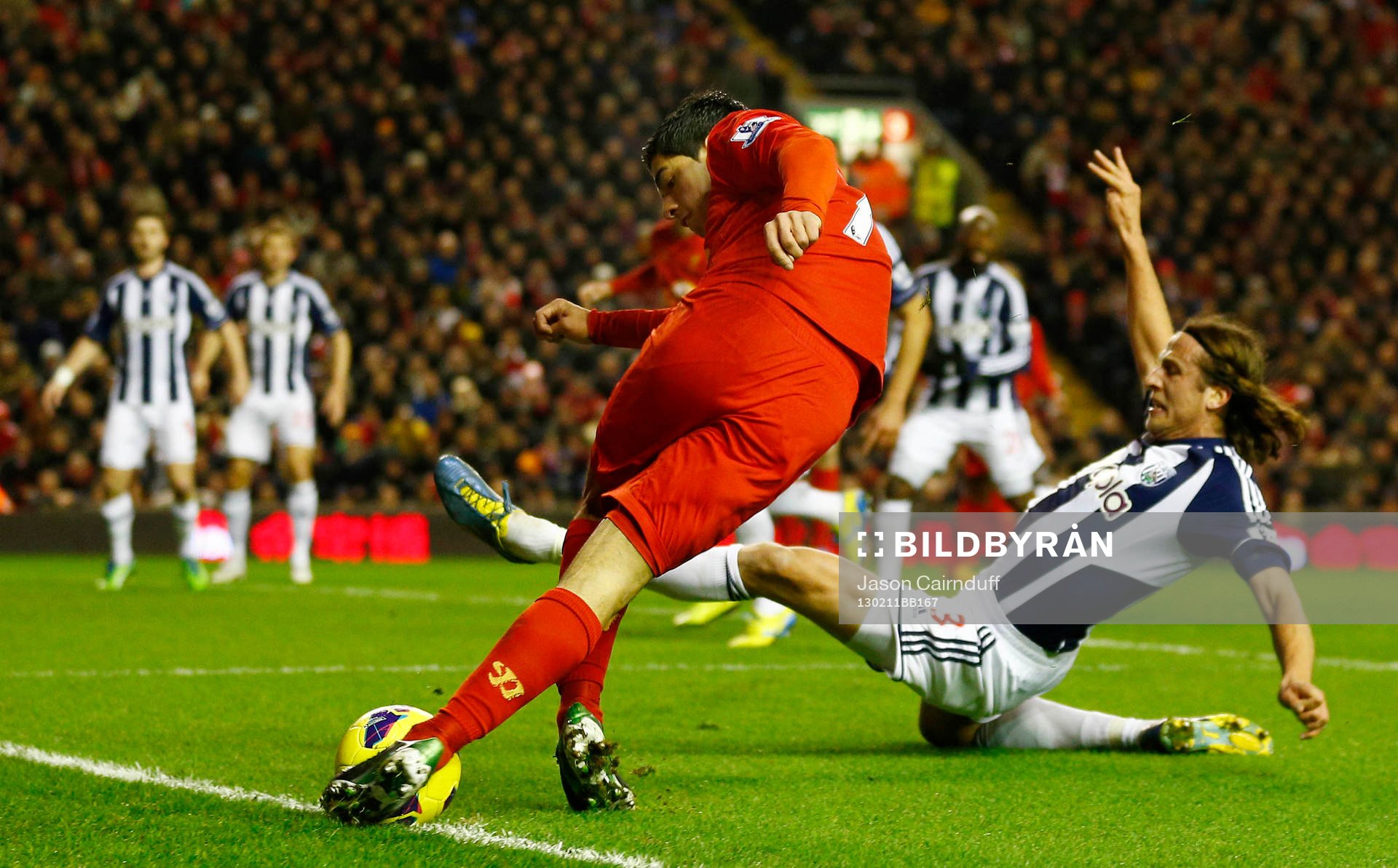 Football - Liverpool v West Bromwich Albion - Barclays