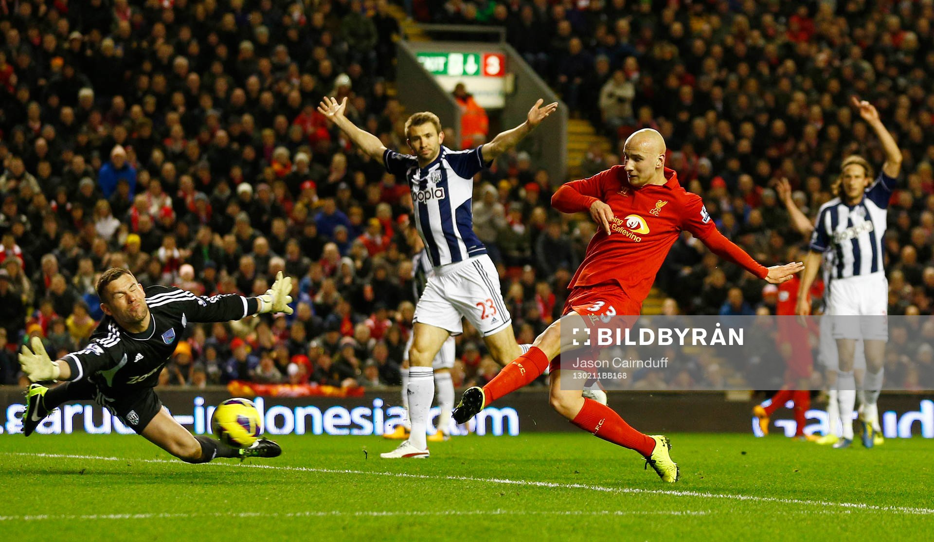 Football - Liverpool v West Bromwich Albion - Barclays