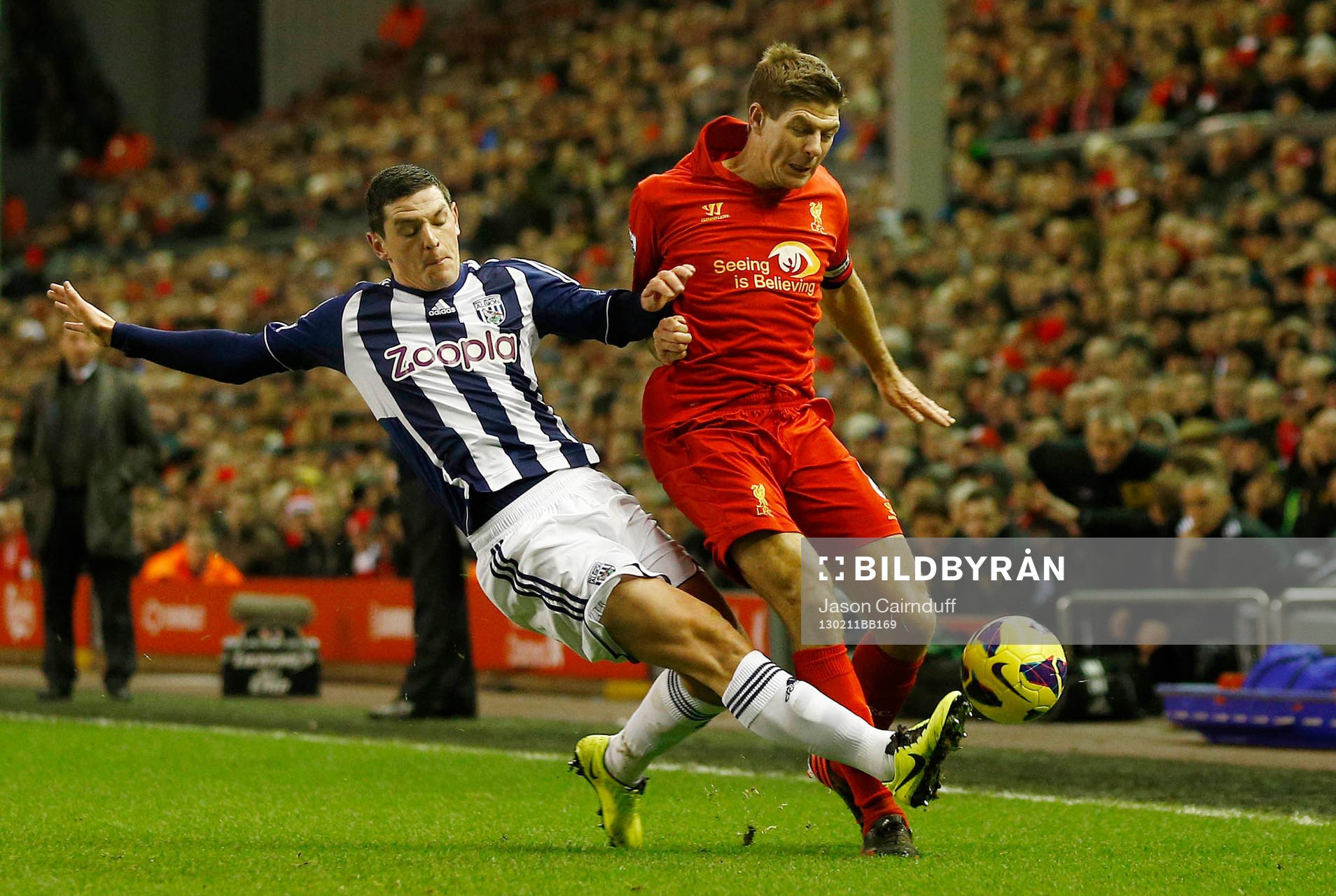 Football - Liverpool v West Bromwich Albion - Barclays
