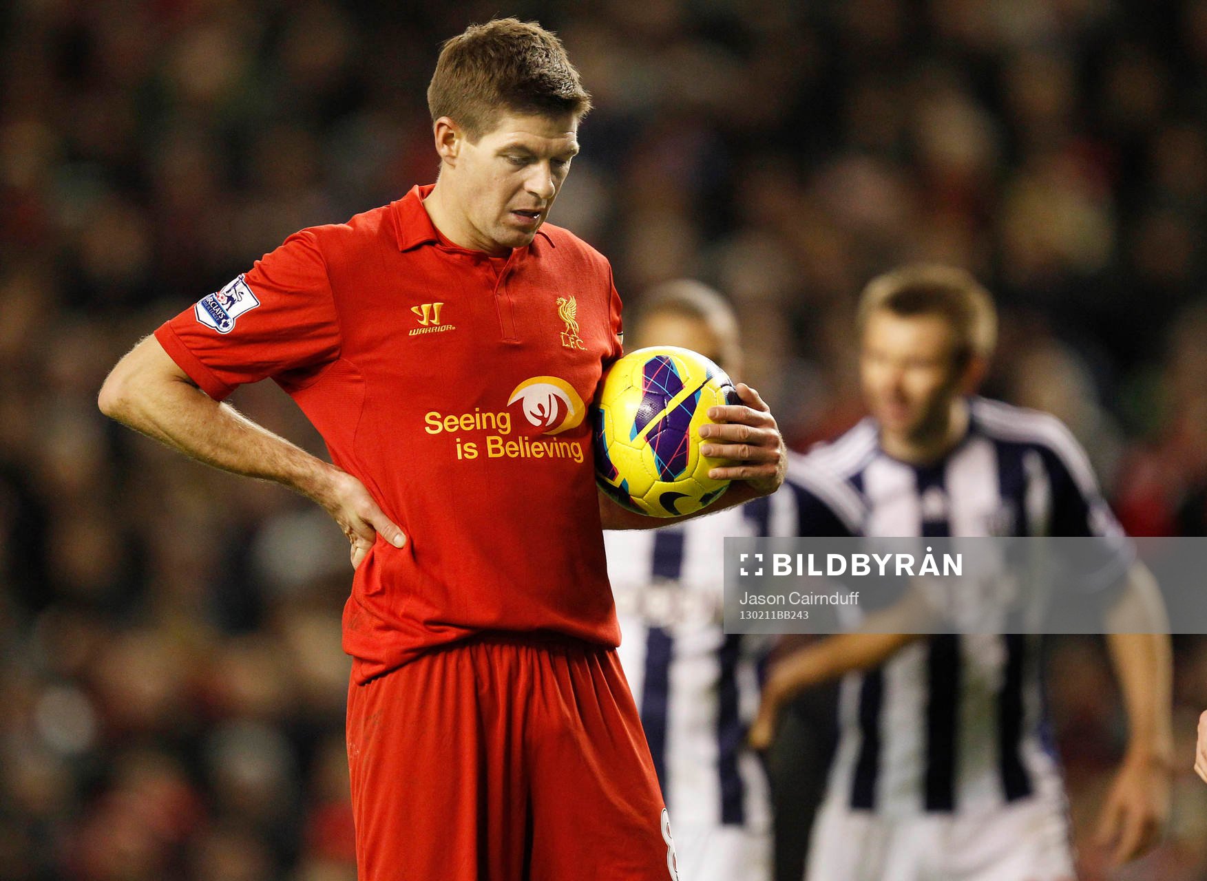 Football - Liverpool v West Bromwich Albion - Barclays