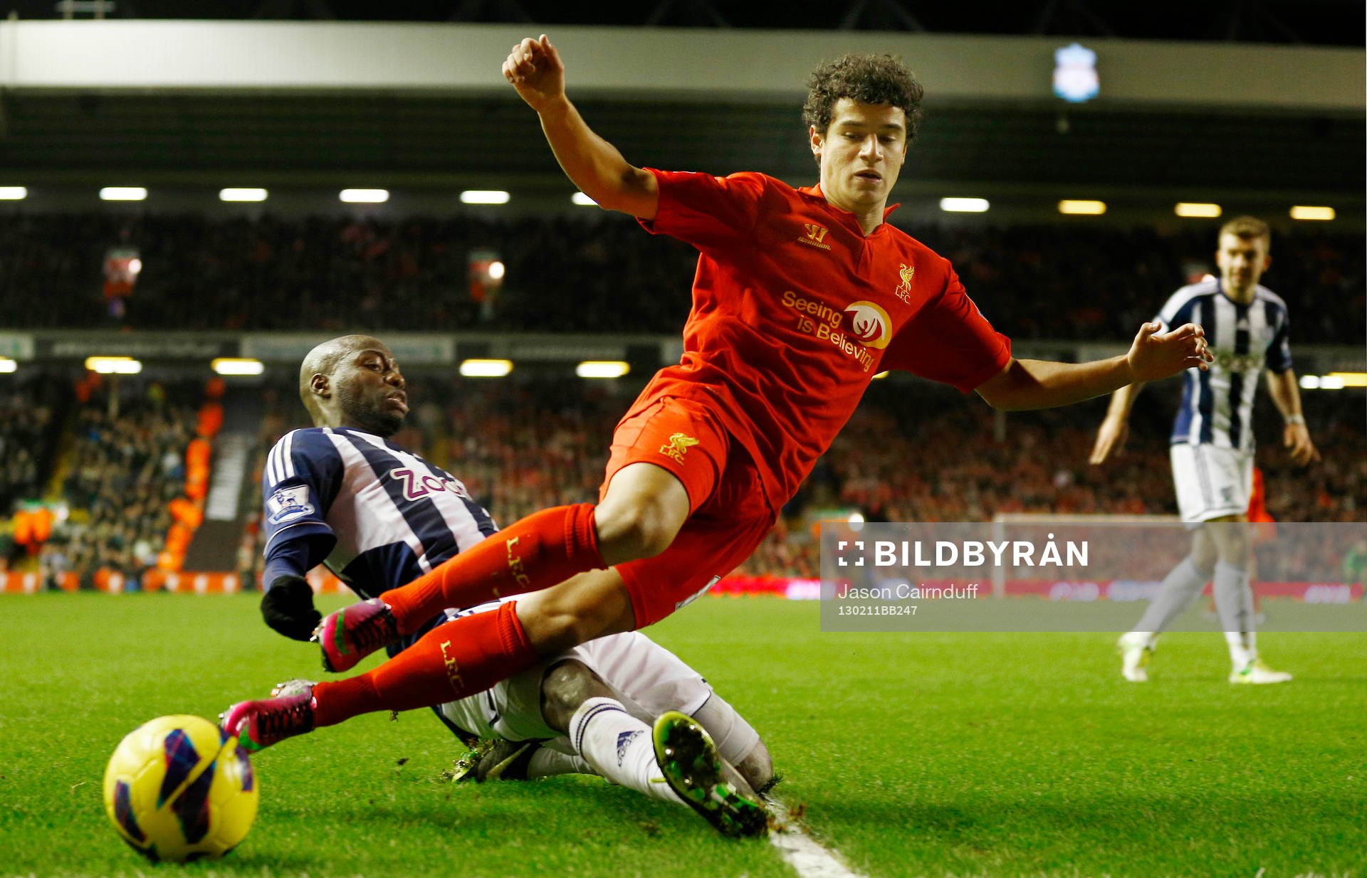 Football - Liverpool v West Bromwich Albion - Barclays