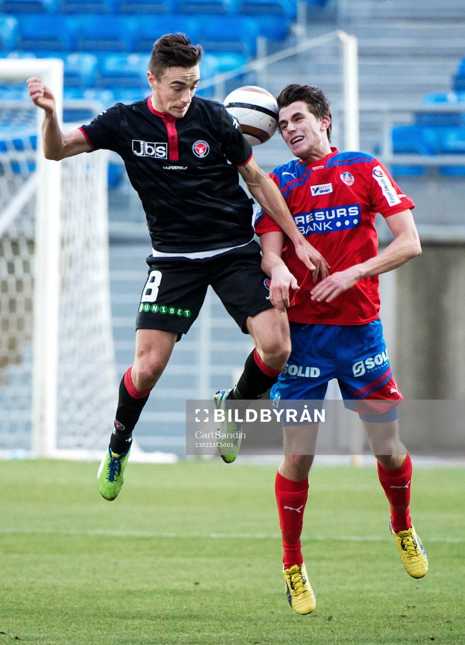 Nickduell mellan Petter Andersson, FC Midtjylland, och