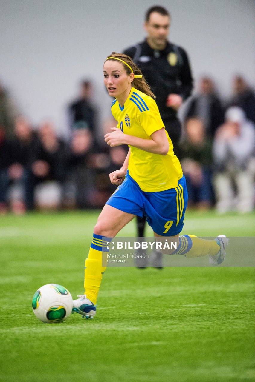 Fotboll, Träningsmatch, Dam, Sverige - Stockholm FA Boys