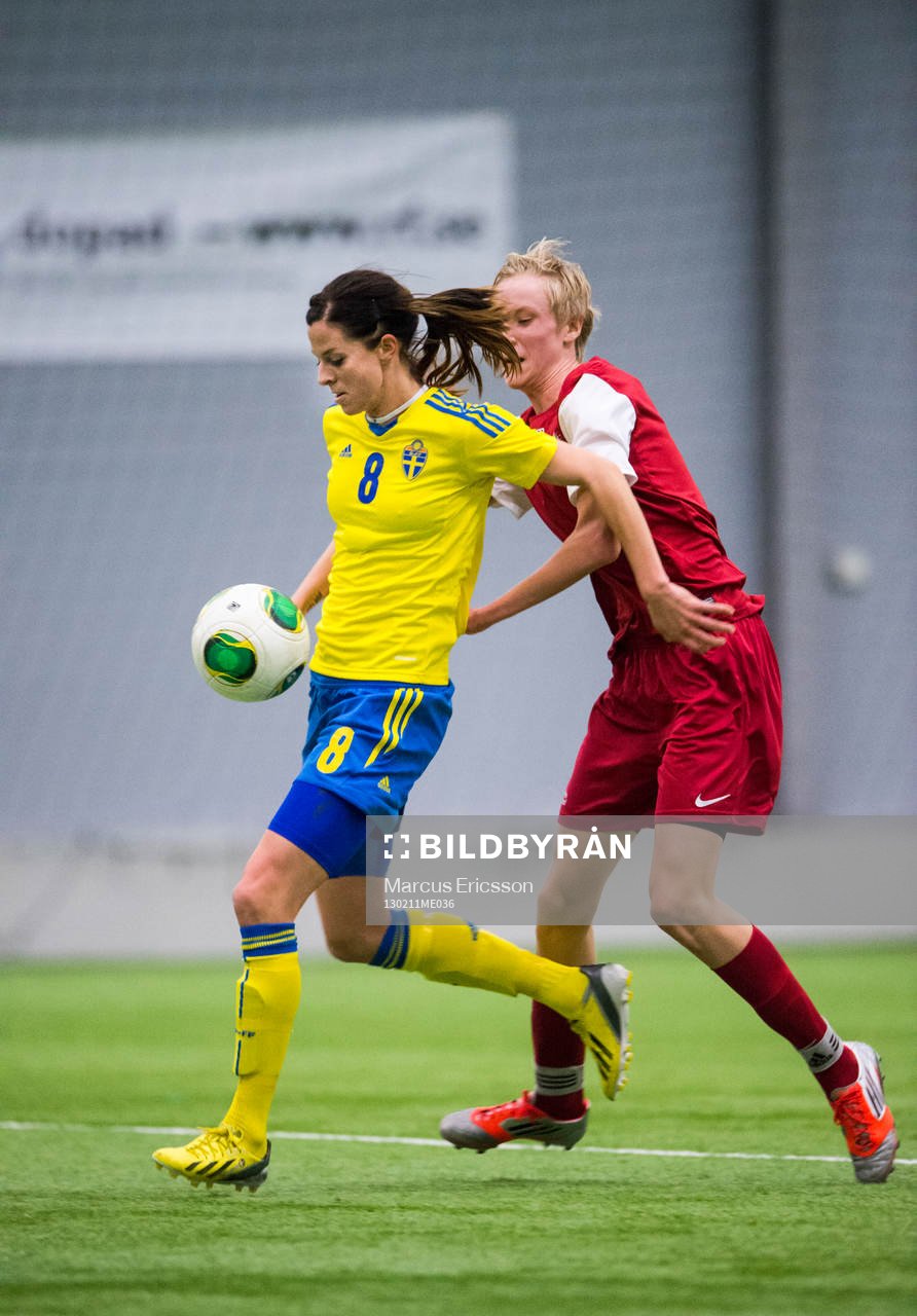 Fotboll, Träningsmatch, Dam, Sverige - Stockholm FA Boys