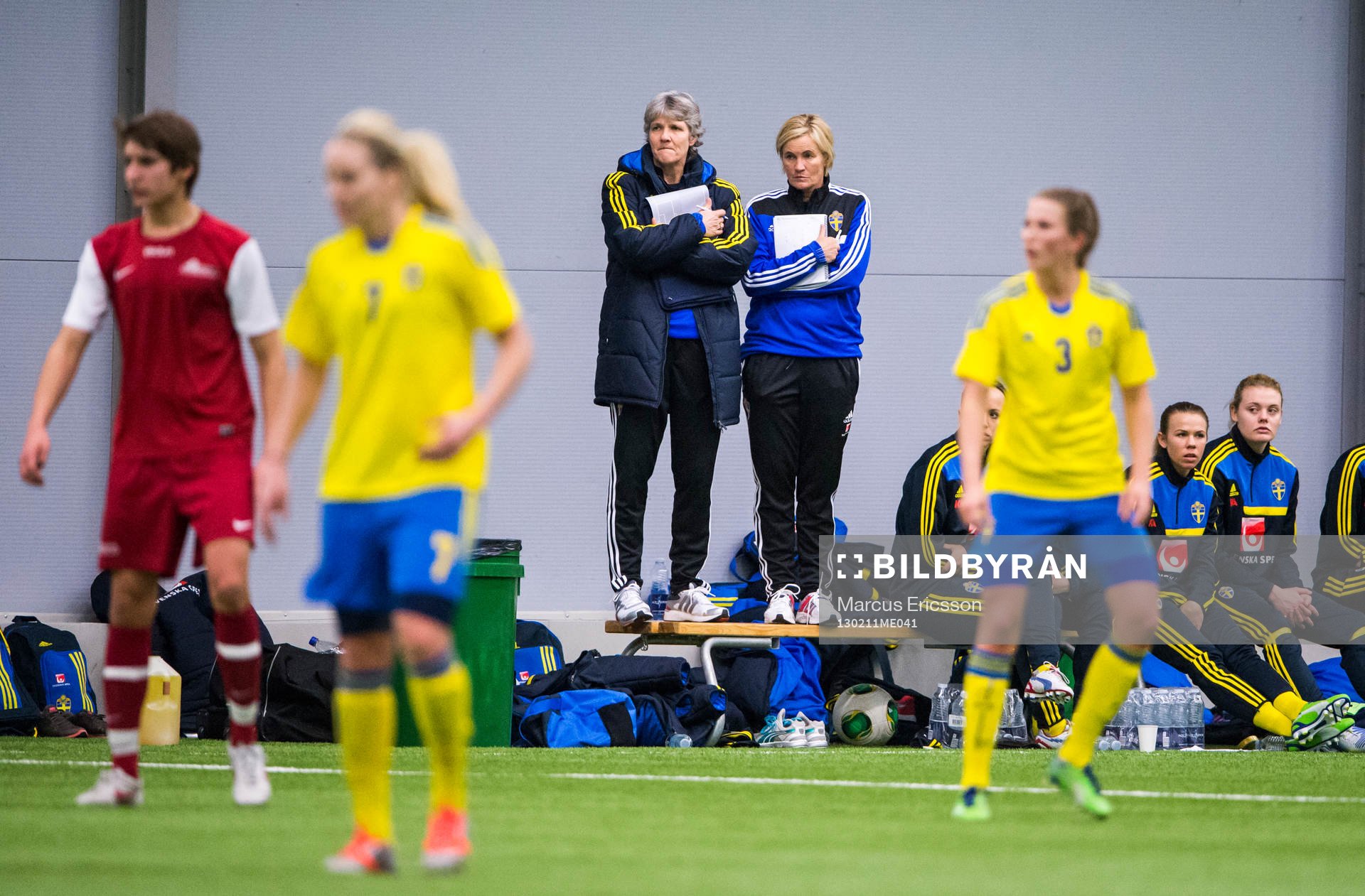 Fotboll, Träningsmatch, Dam, Sverige - Stockholm FA Boys