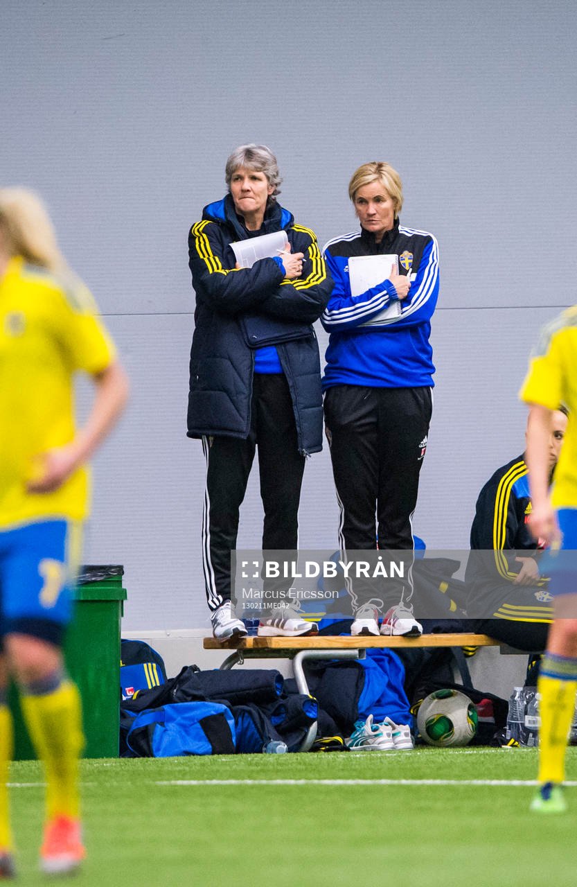 Fotboll, Träningsmatch, Dam, Sverige - Stockholm FA Boys