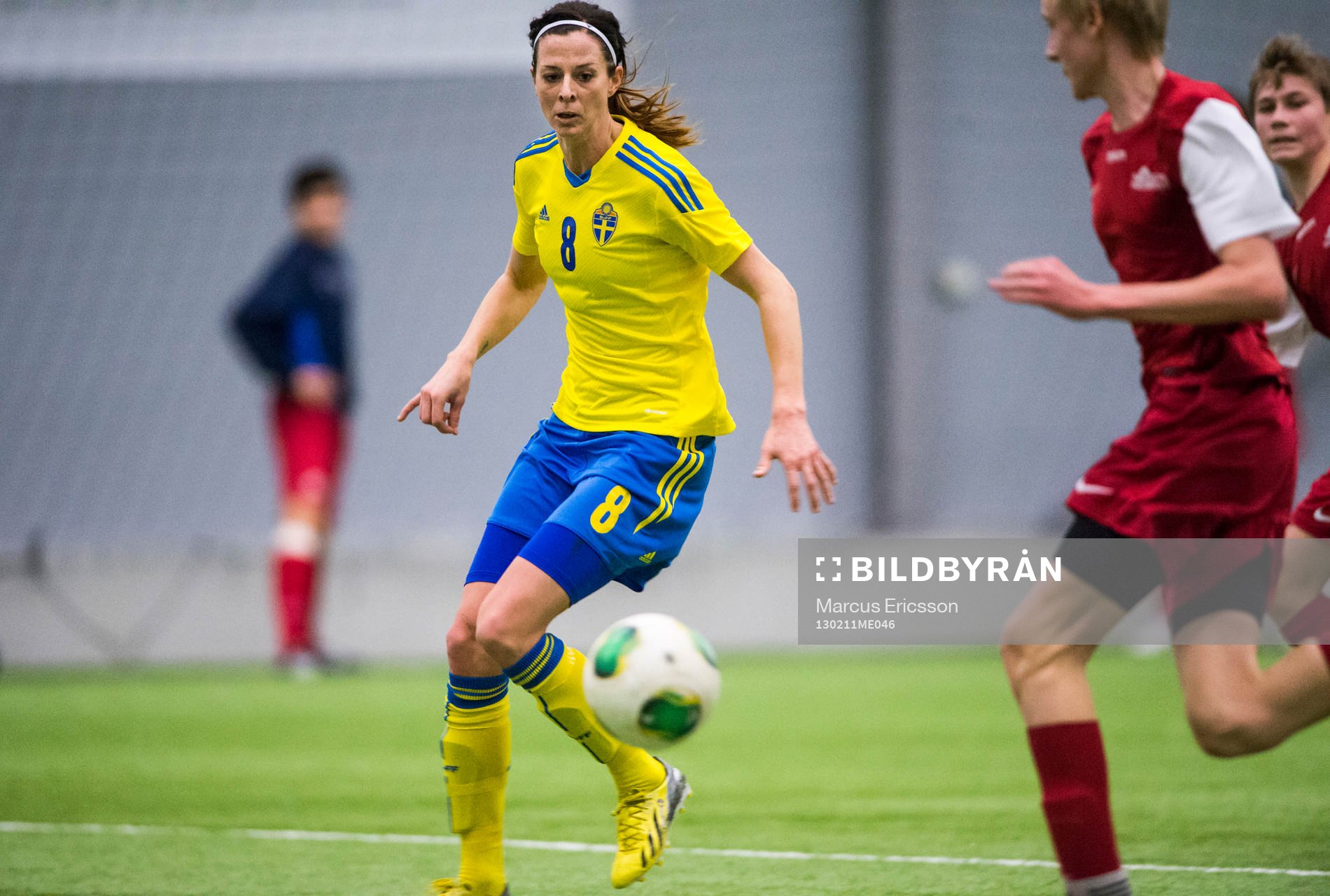 Fotboll, Träningsmatch, Dam, Sverige - Stockholm FA Boys