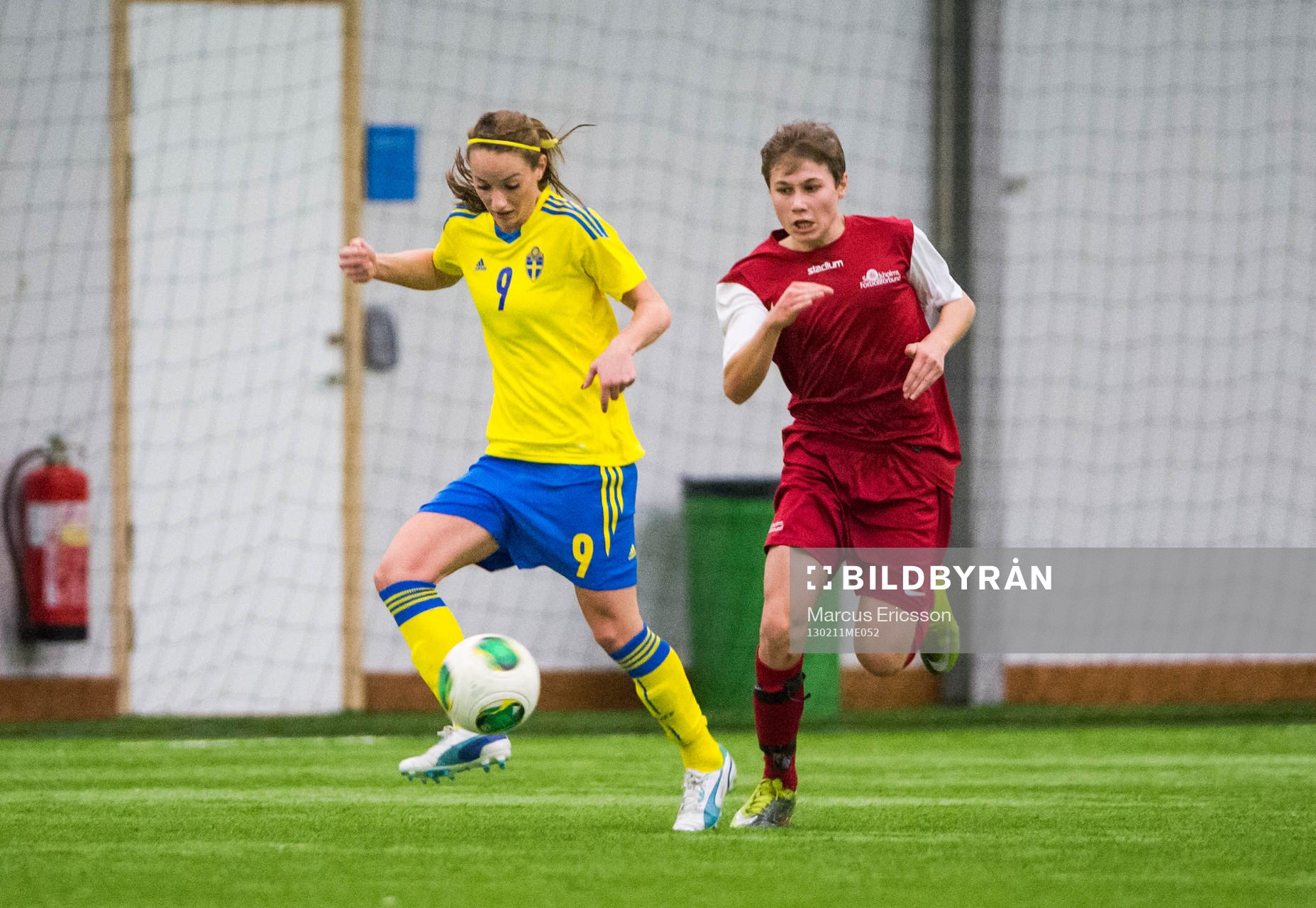 Fotboll, Träningsmatch, Dam, Sverige - Stockholm FA Boys