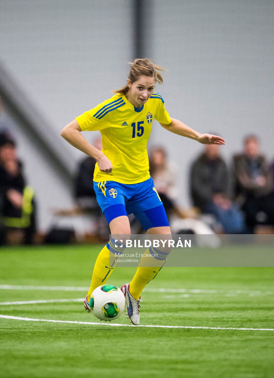 Fotboll, Träningsmatch, Dam, Sverige - Stockholm FA Boys