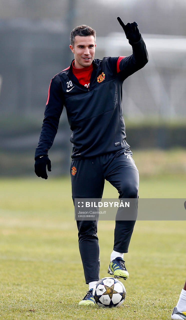 Football - Manchester United Training - Manchester United