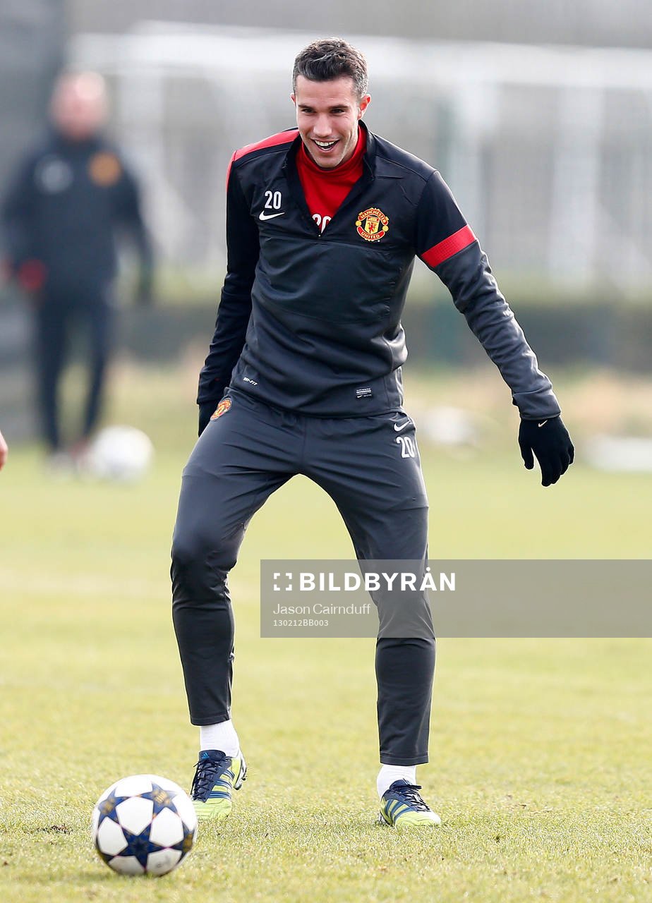 Football - Manchester United Training - Manchester United