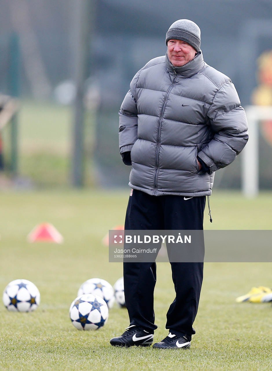 Football - Manchester United Training - Manchester United