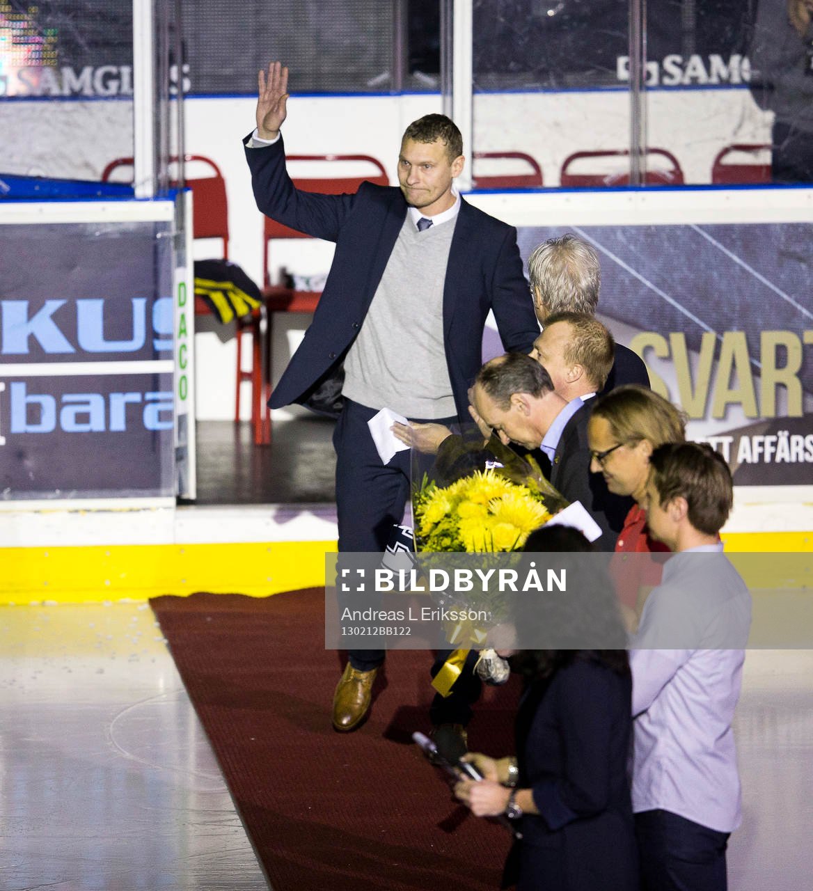 Dick Tärnström hyllas för sina insatser i AIK