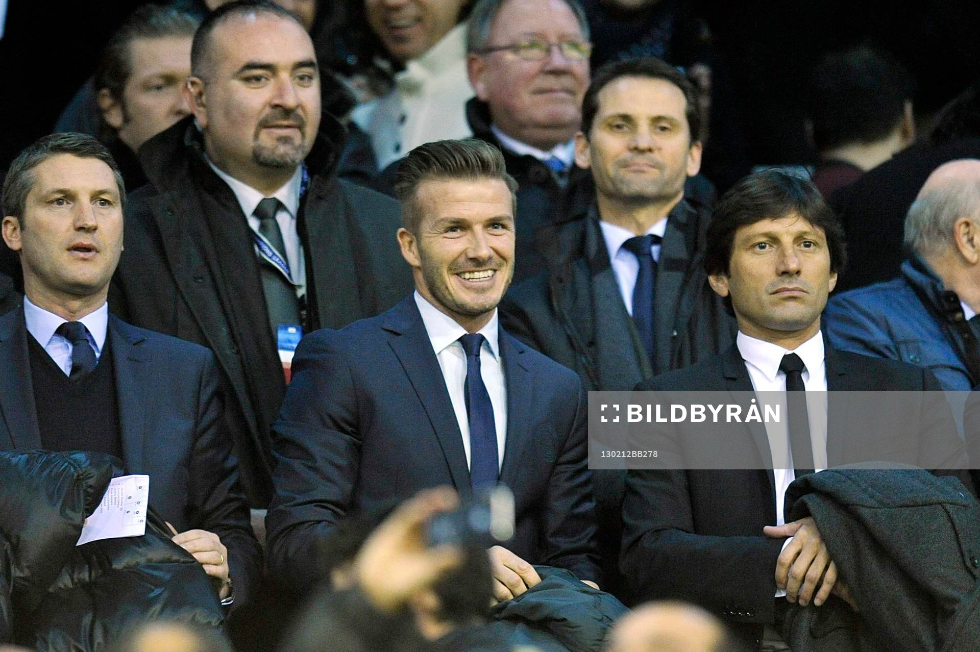 Olivier LETANG / David BECKHAM / LEONARDO - 12.02.2013 -