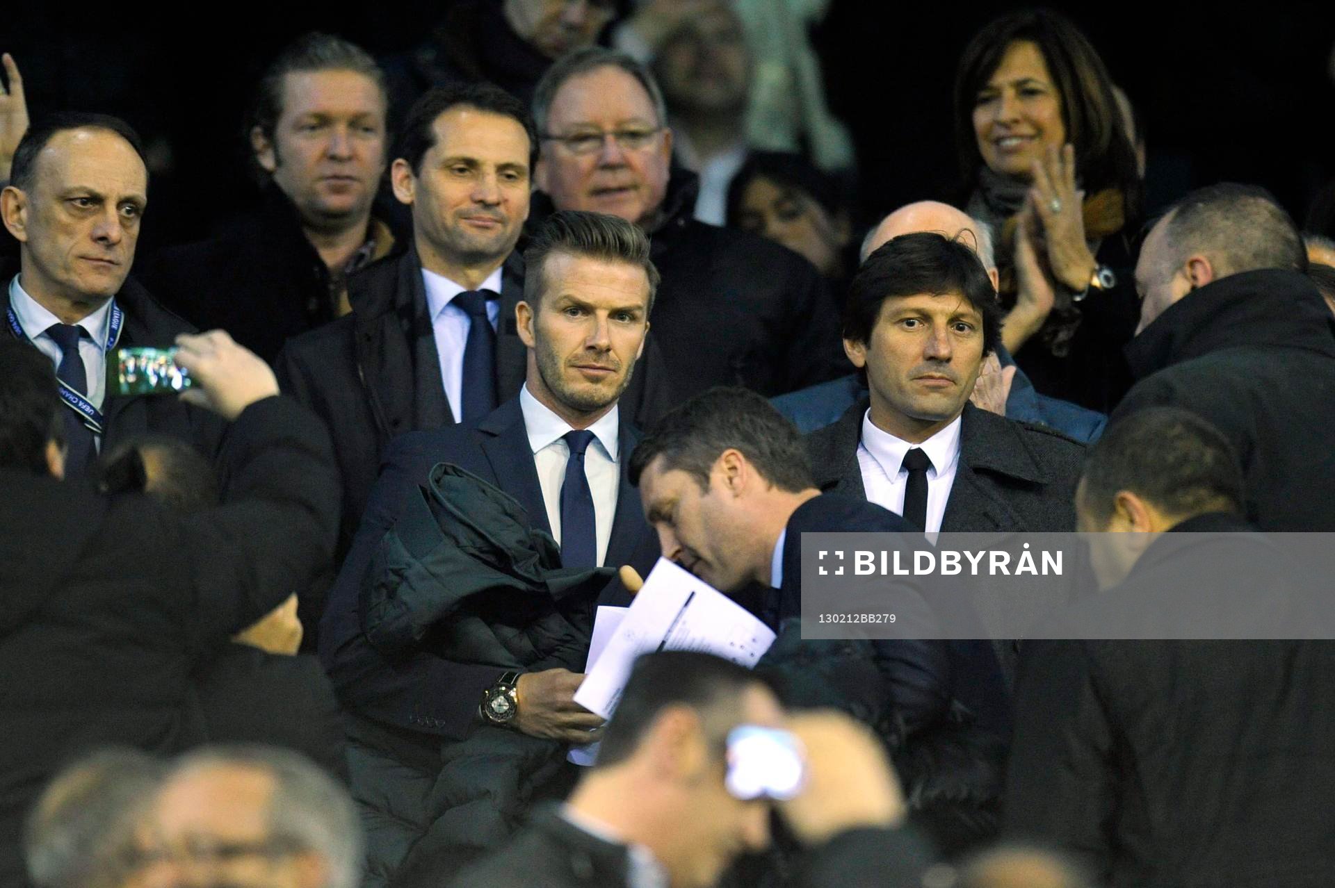 David BECKHAM / LEONARDO - 12.02.2013 - Valence / Paris