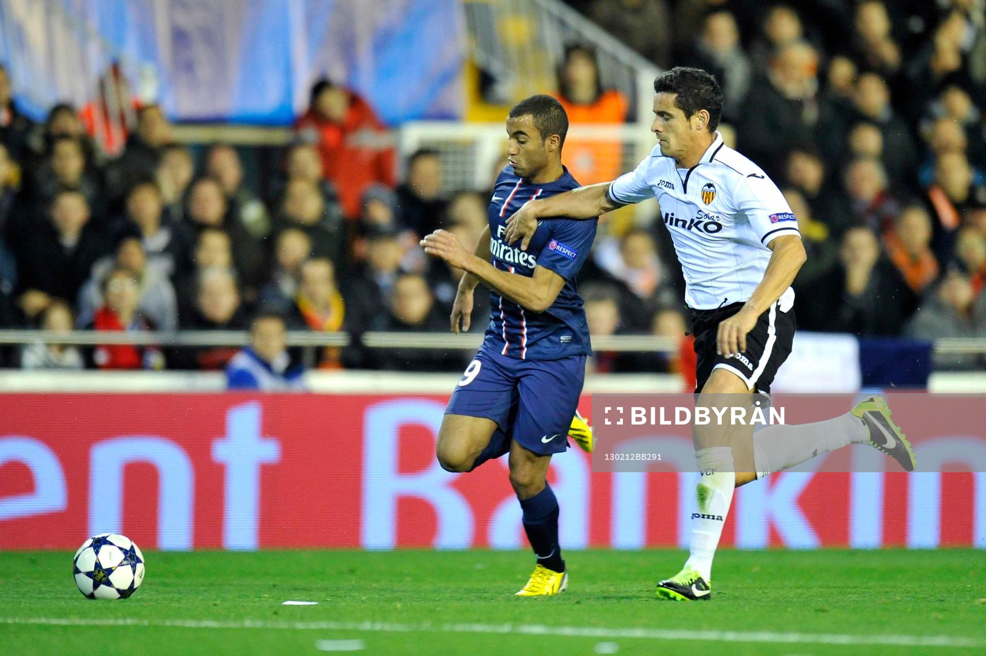 Lucas MOURA - 12.02.2013 - Valence / Paris Saint Germain -