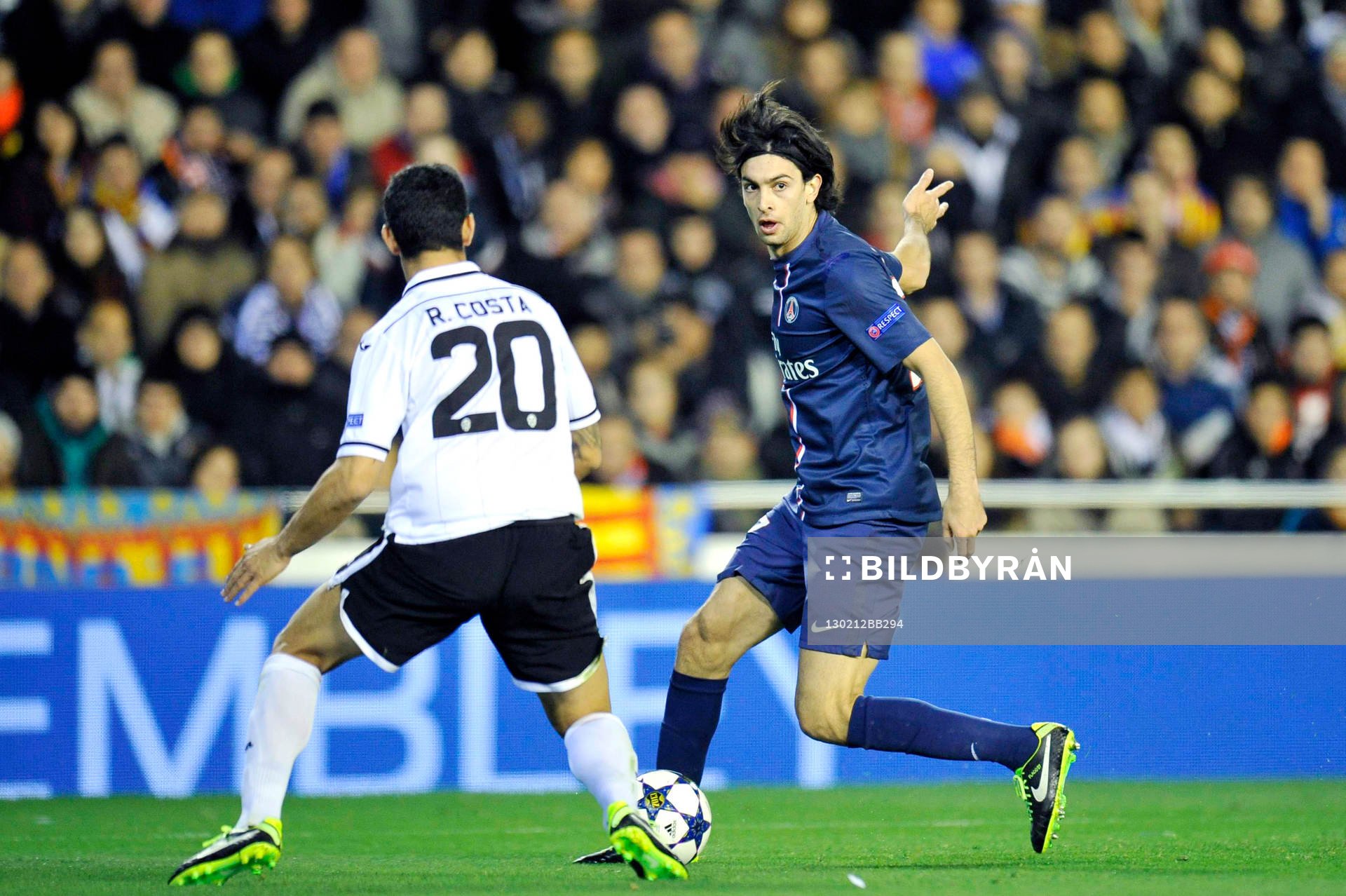Javier PASTORE - 12.02.2013 - Valence / Paris Saint Germain