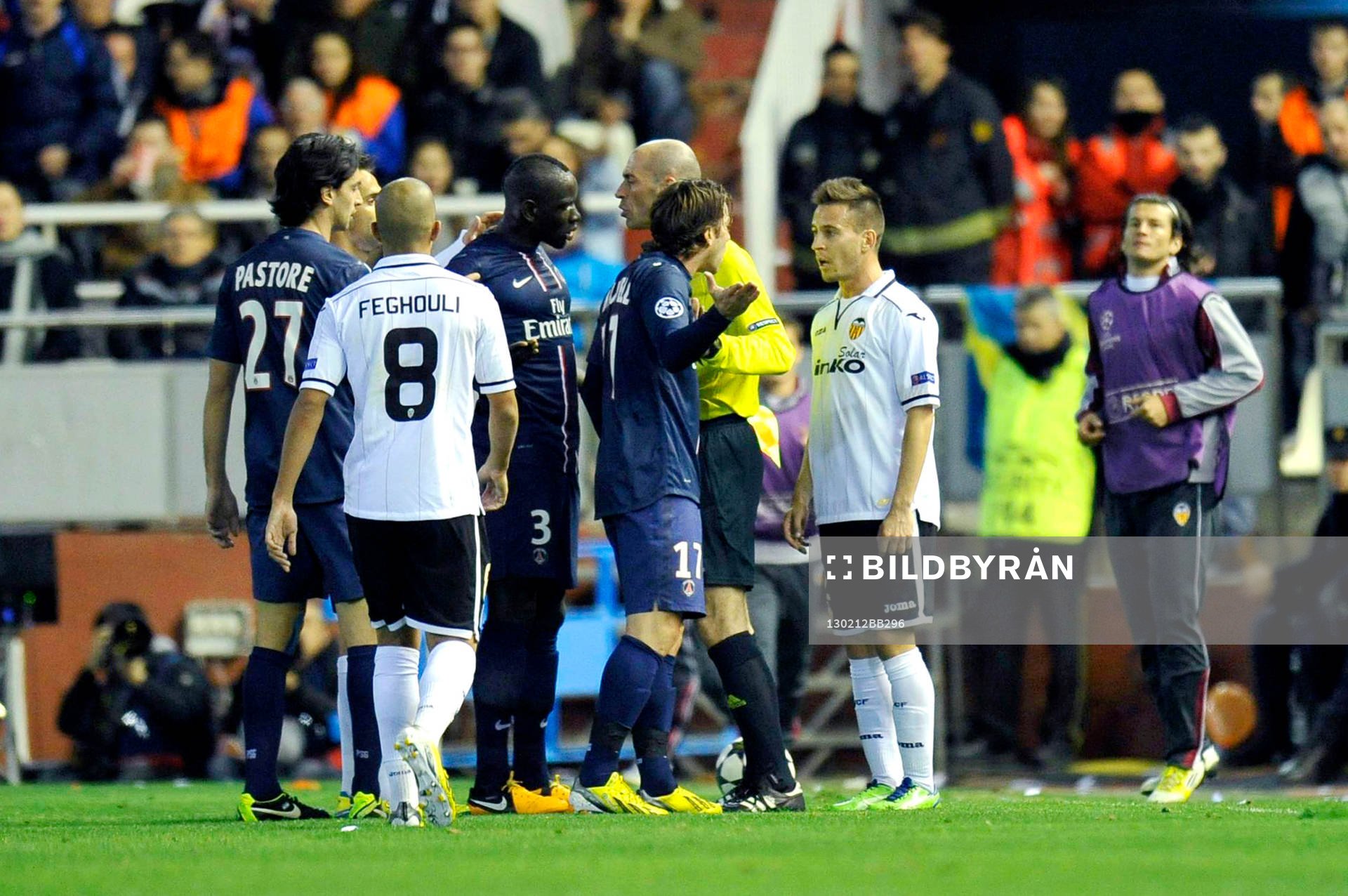 Altercation - 12.02.2013 - Valence / Paris Saint Germain -