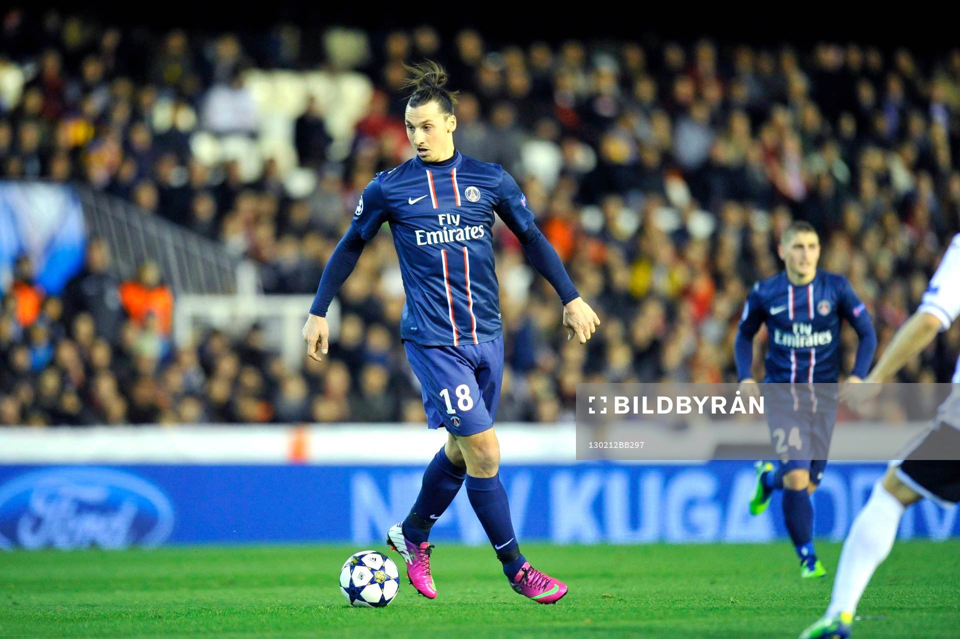 Zlatan IBRAHIMOVIC - 12.02.2013 - Valence / Paris Saint