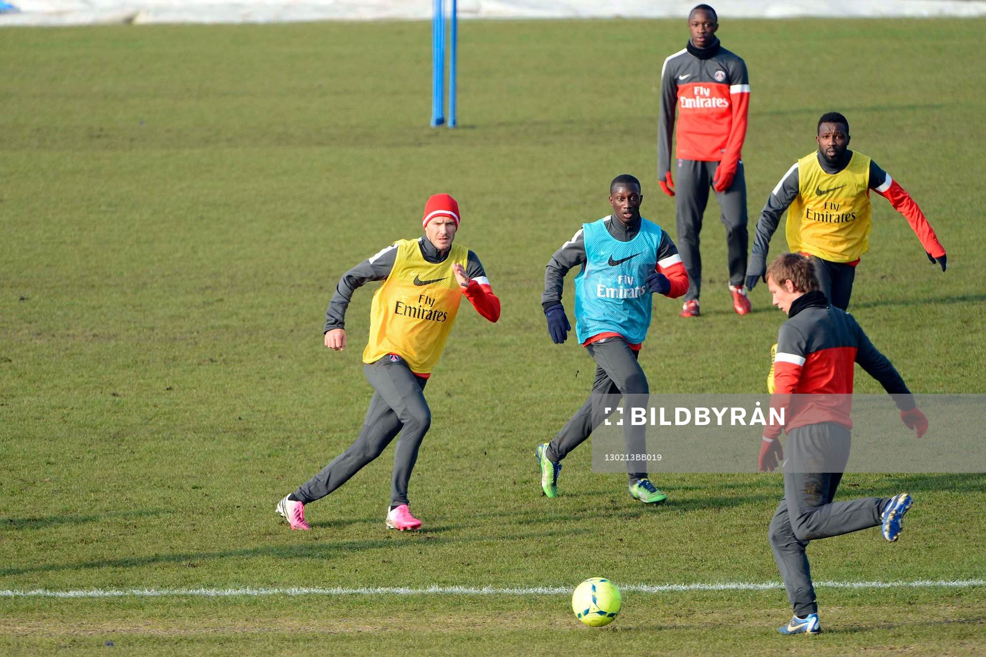 David BECKHAM - 13.02.2013 - Premier Entrainement de David