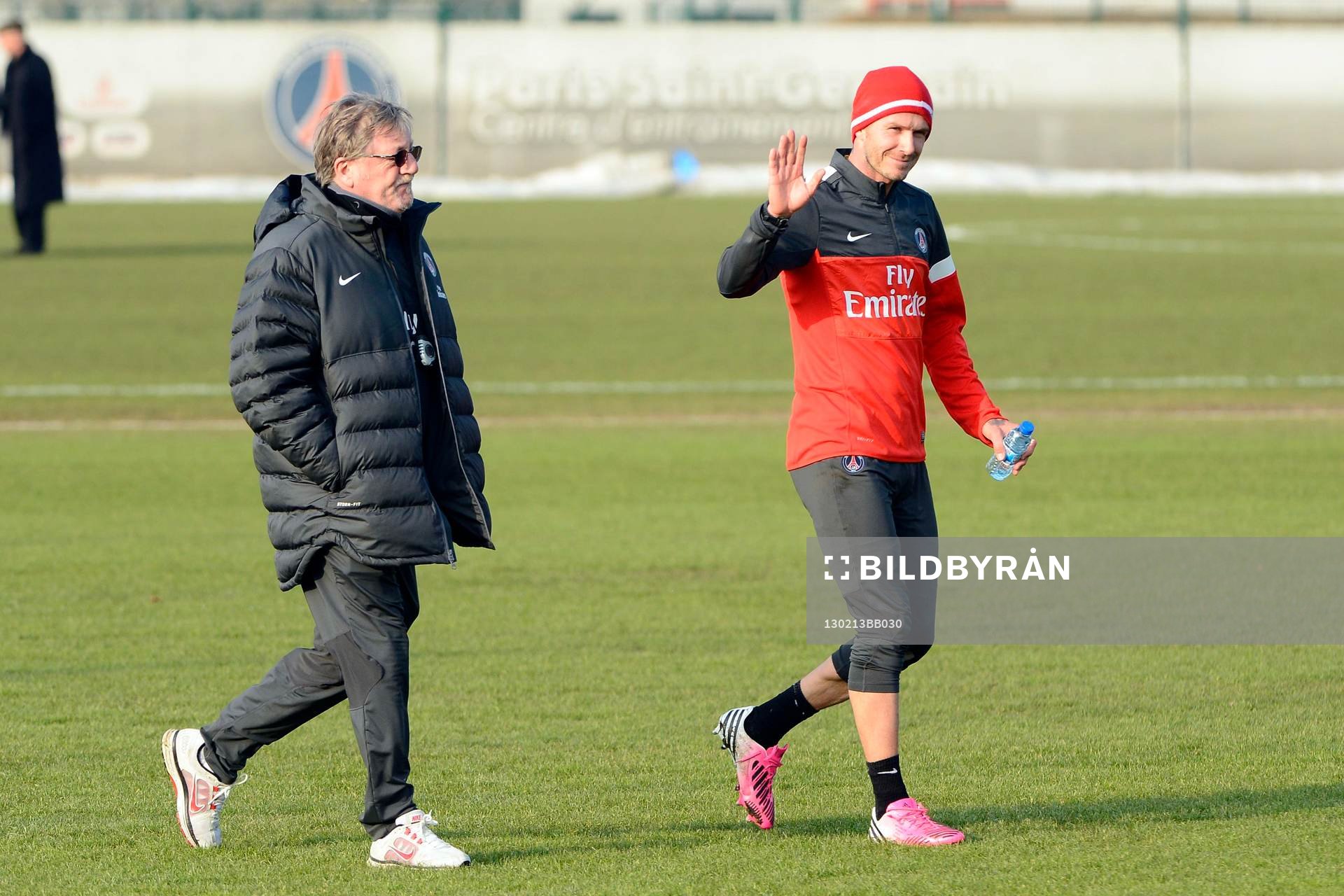 David BECKHAM / Giovanni MAURI - 13.02.2013 - Premier